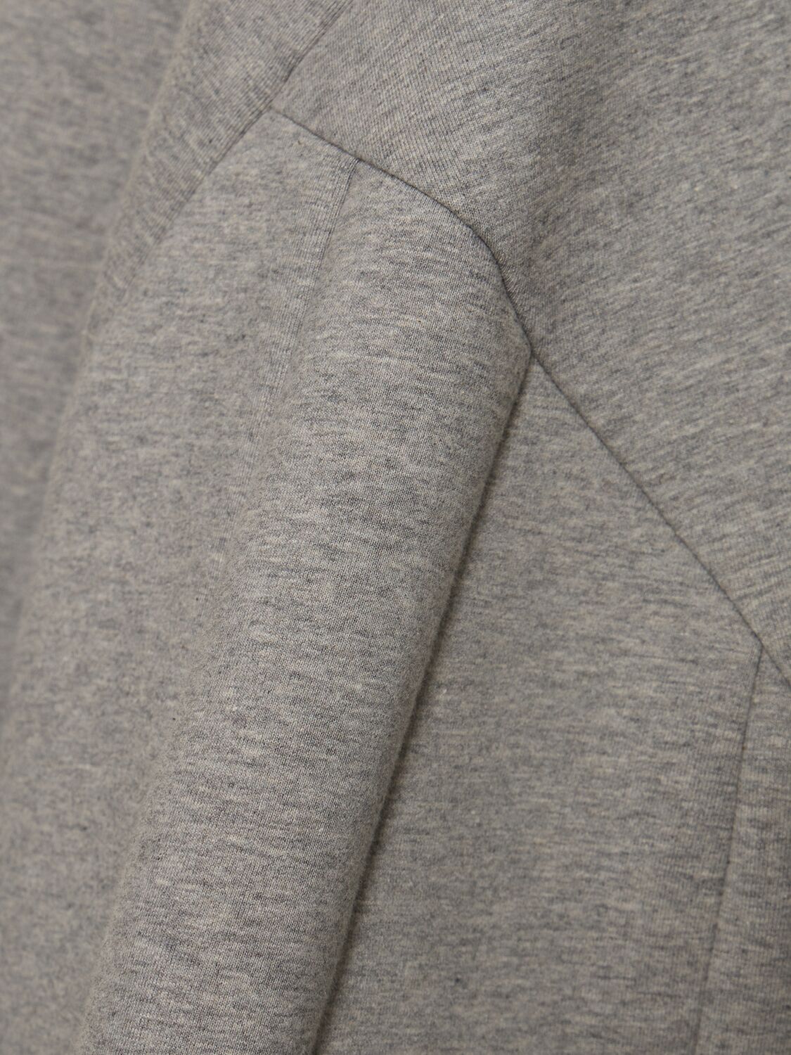 Shop Dries Van Noten Huntas Oversized Jersey Sweatshirt In 灰色