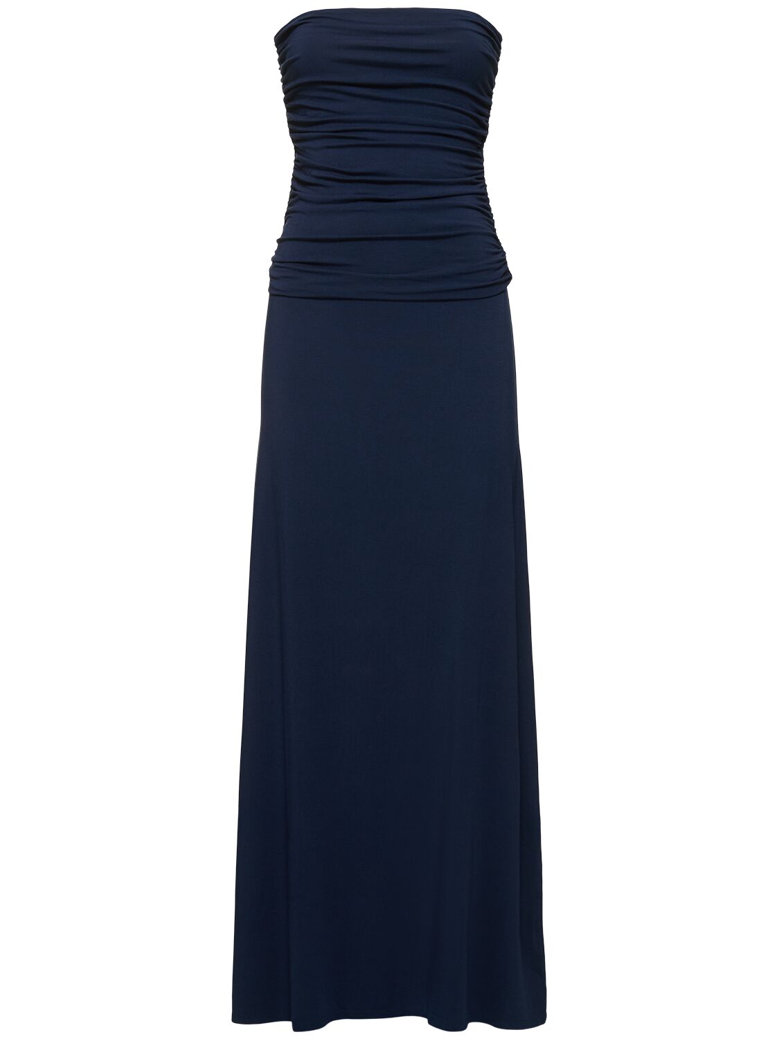 Sasha Strapless Jersey Midi Dress