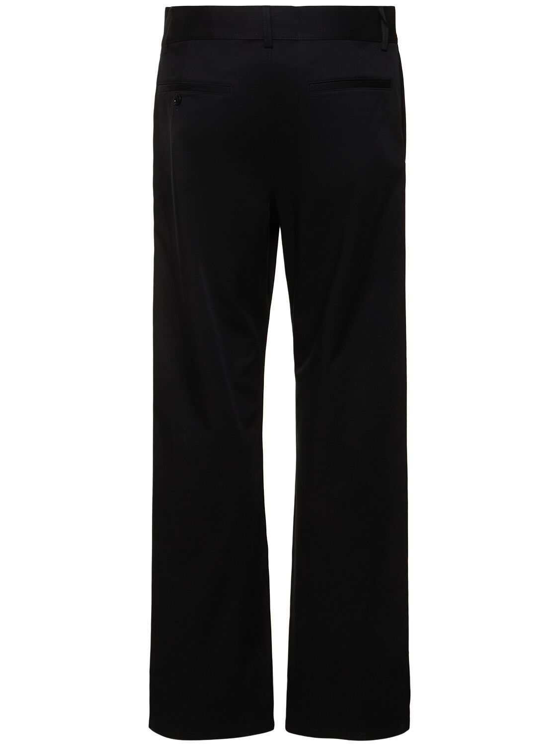 Shop Marni Stretch Cotton Gabardine Pants In Black