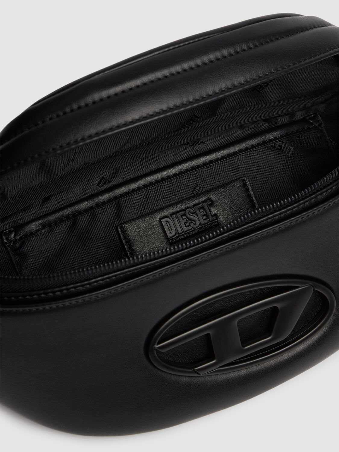 Shop Diesel Holi-d Belt Bag In Black