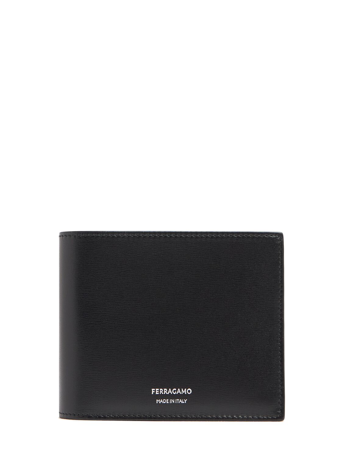 Ferragamo Florence Leather Wallet In Black