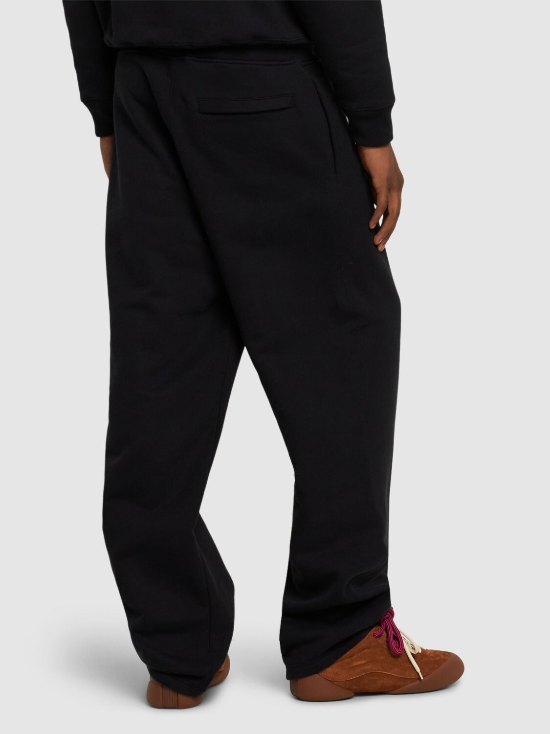 Shop Fila F+ Box Sweatpants In Jet Black