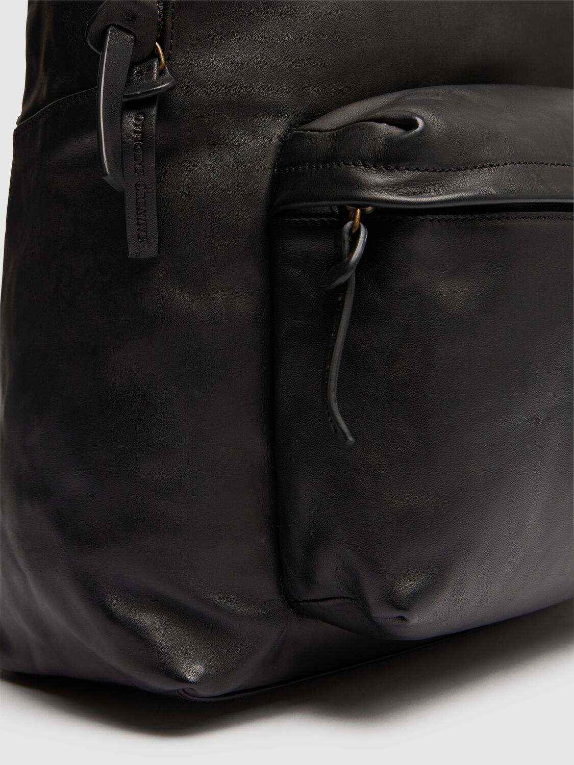 OFFICINE CREATIVE OCPACK LEATHER BACKPACK 