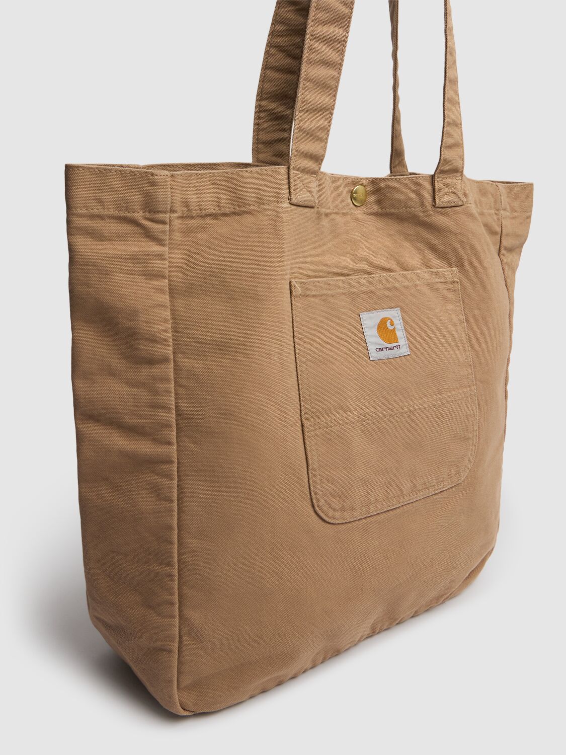 Shop Carhartt Bayfield Canvas Tote In Peanut