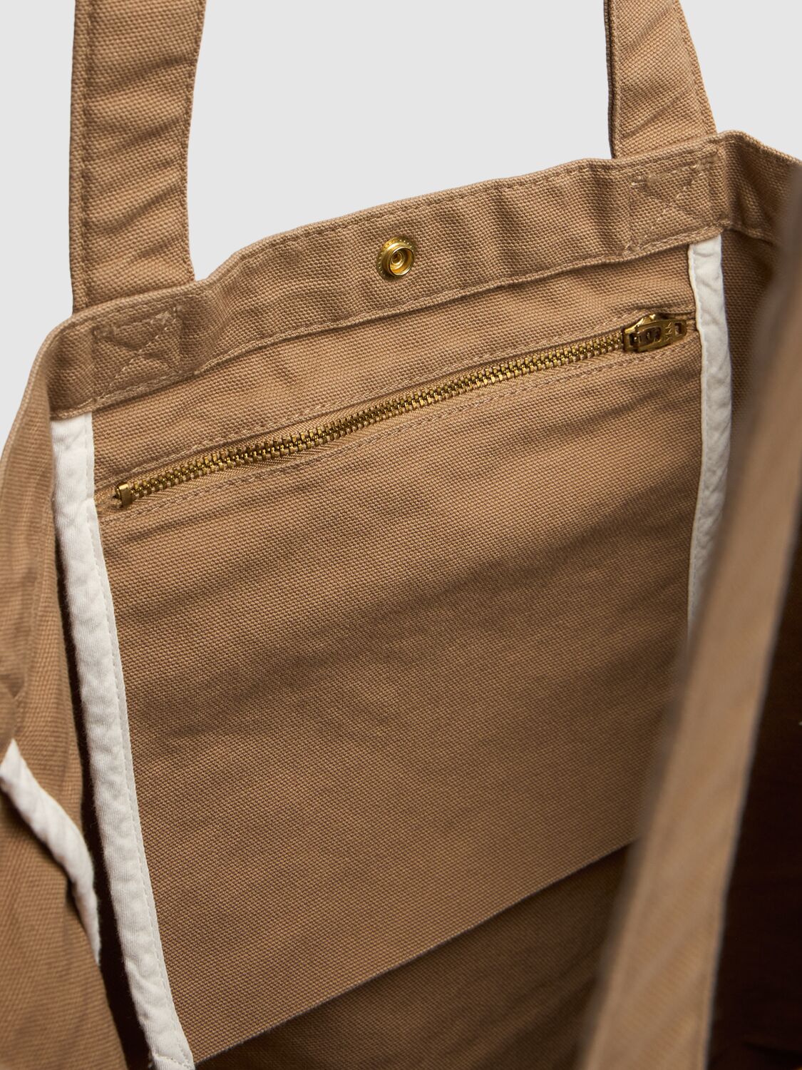 Shop Carhartt Bayfield Canvas Tote In Peanut