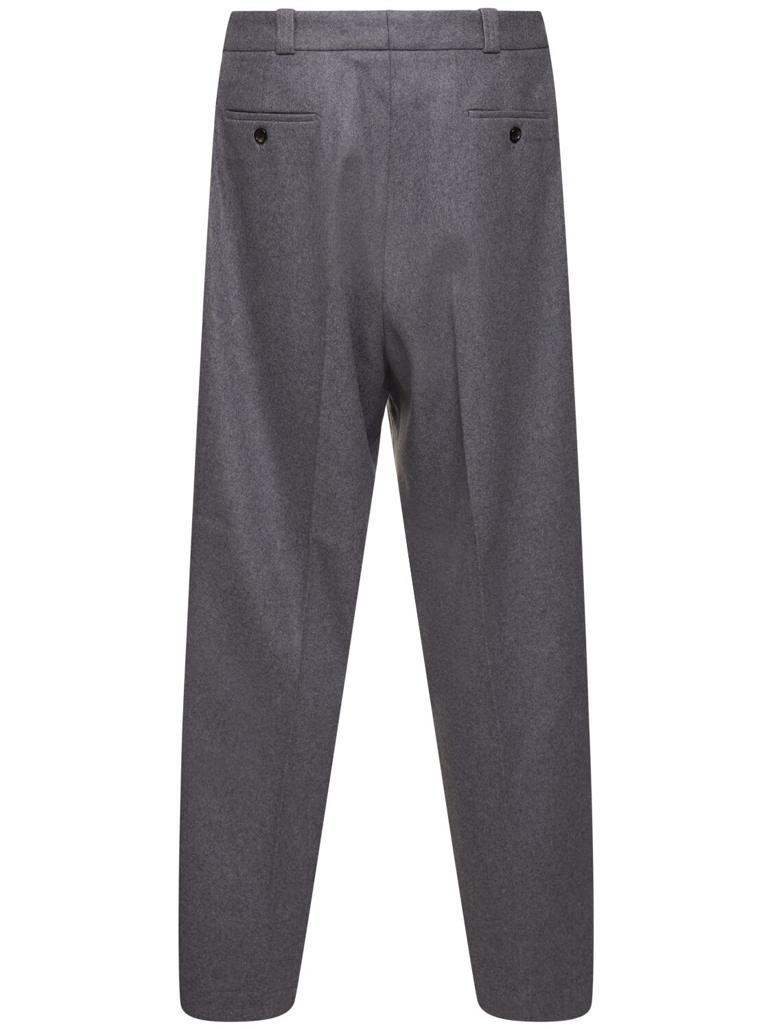 Shop Cellar Door Gabri Wool Blend Pants In Grey