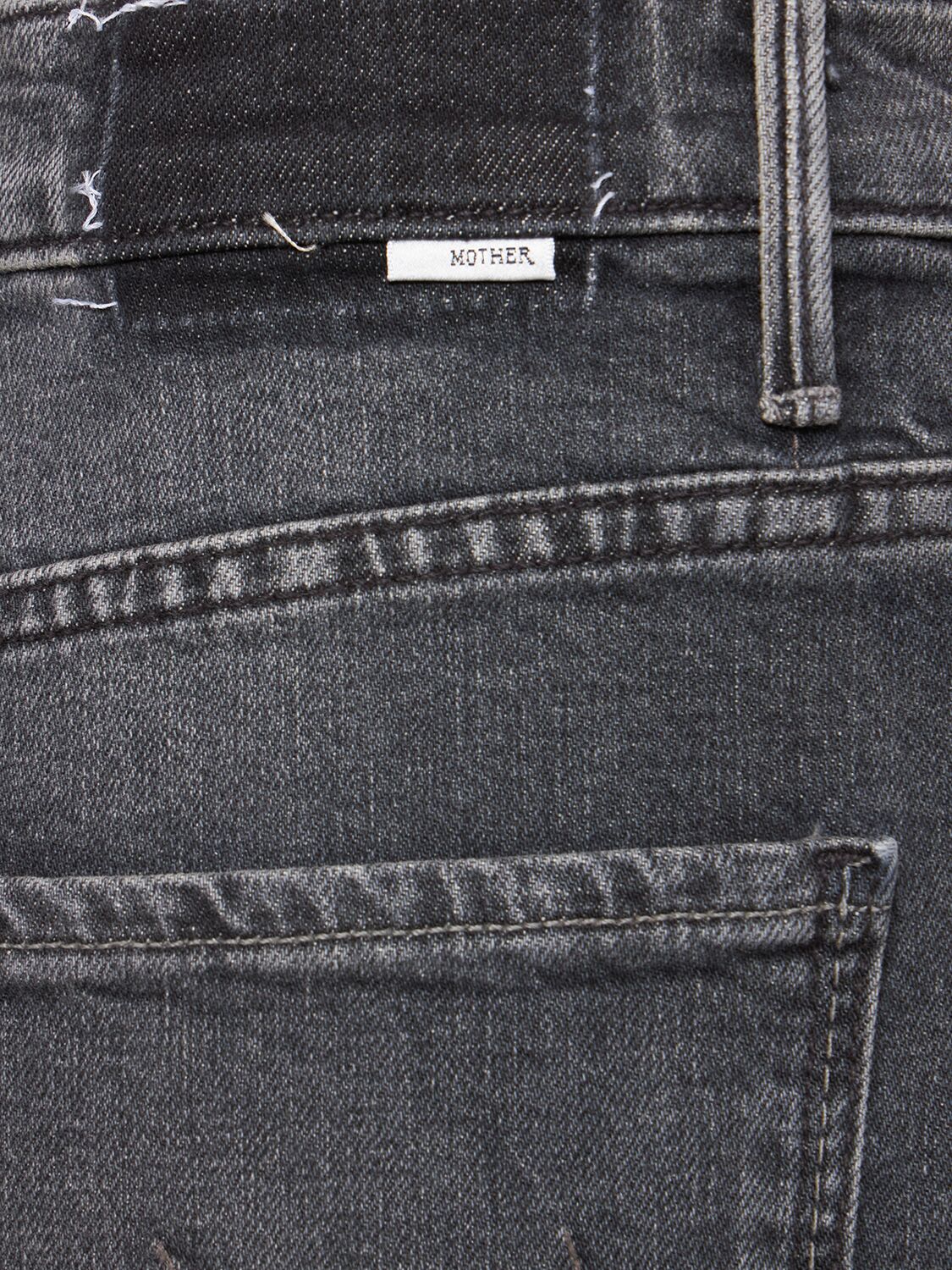 Shop Mother The Half Pipe Flood Barrel Jeans In Grey