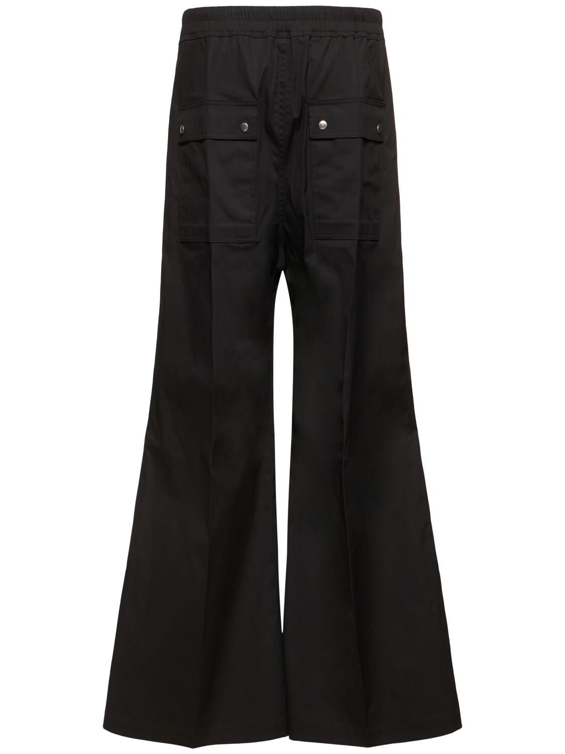 Shop Rick Owens Porterville Wide Bela Pants In Black/pearl