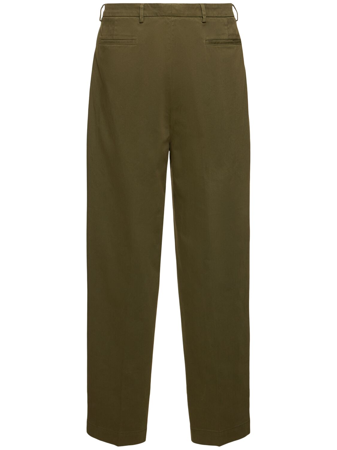 Shop Cellar Door Lucio Cotton Blend Pants In Green