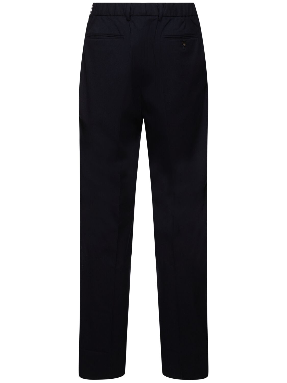 Shop Cellar Door Nuv Cotton Blend Pants In Blue