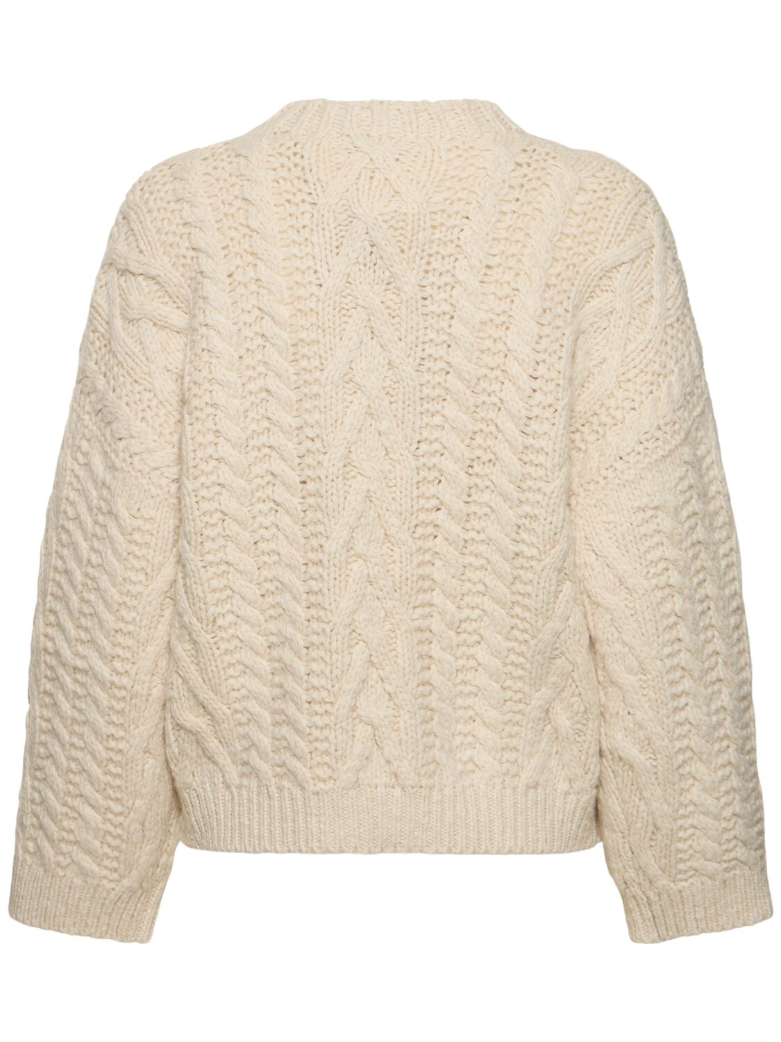 Shop Brunello Cucinelli Wool & Cashmere Sweater In White