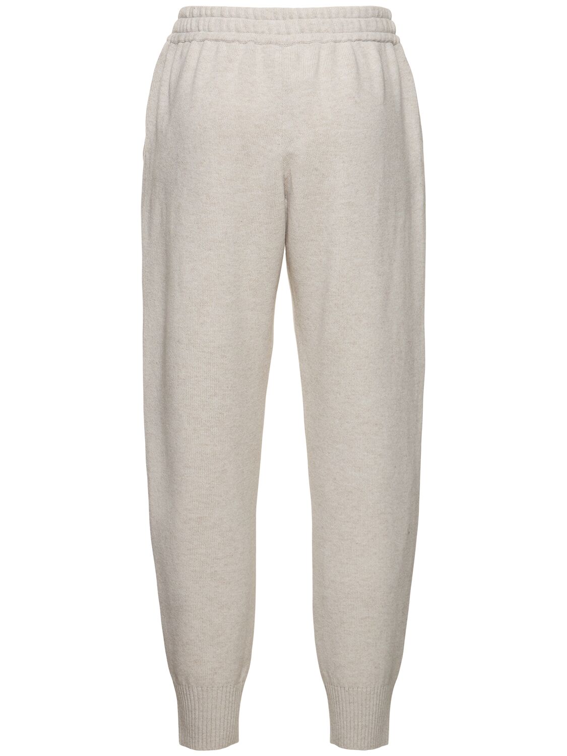 Shop Brunello Cucinelli Wool Blend Sweatpants In Light Grey