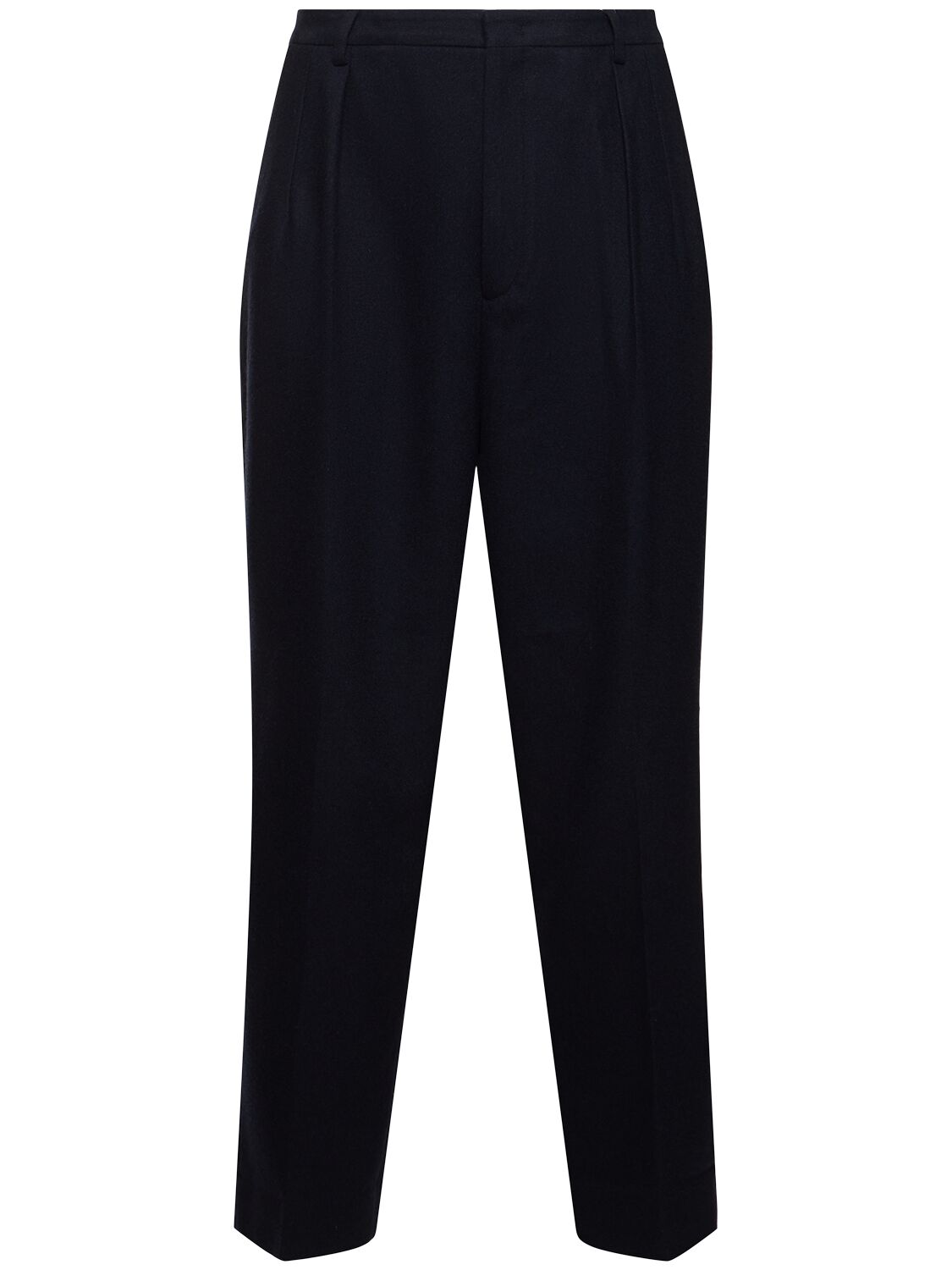 Cellar Door Lucio Wool Blend Pants In Black