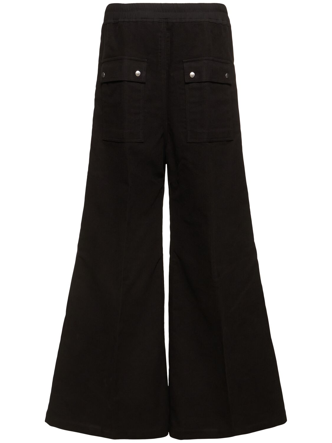 Shop Rick Owens Wide Bela Pants In Black