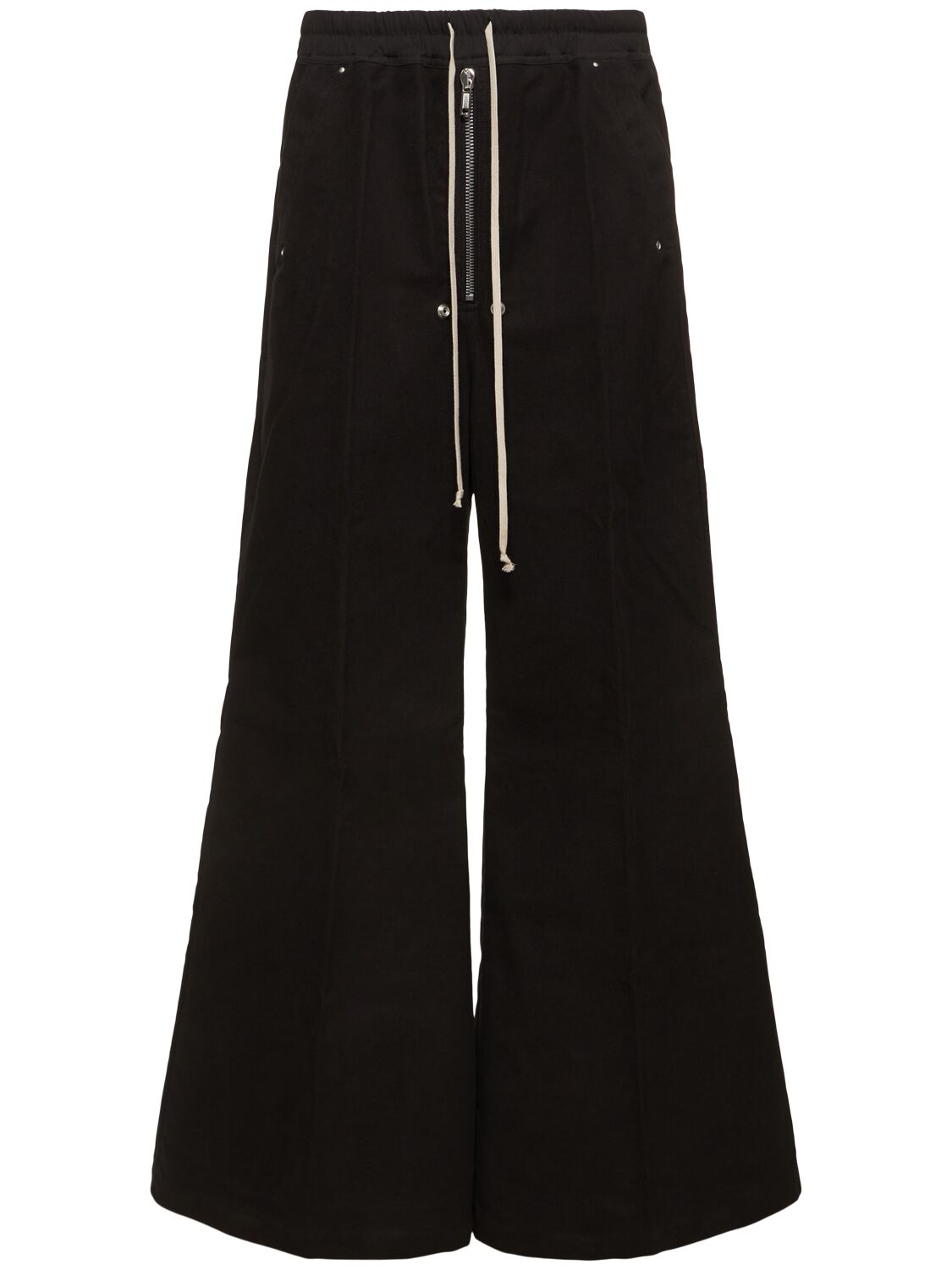 Shop Rick Owens Wide Bela Pants In Black