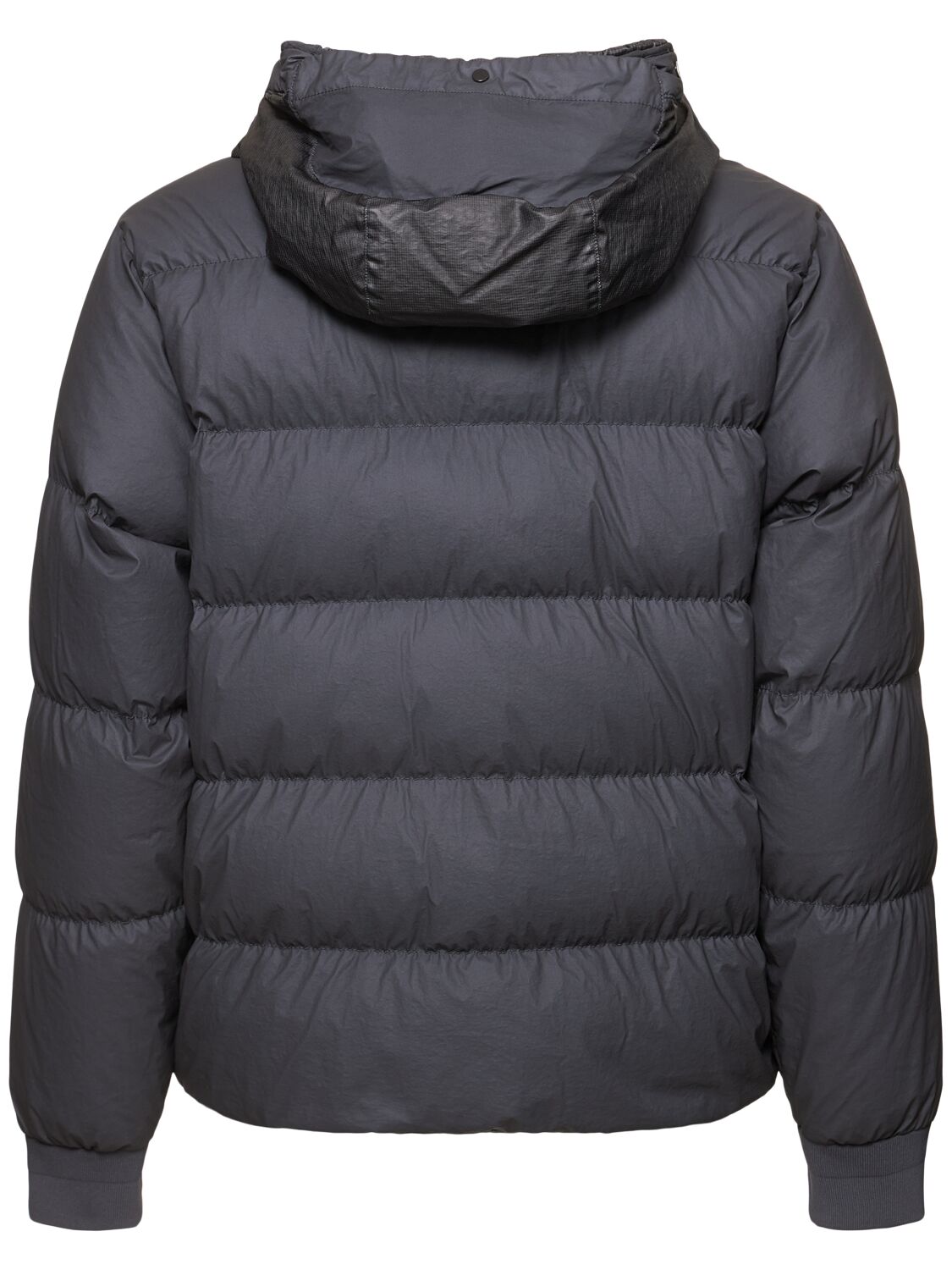 Shop C.p. Company Medium Down Jacket In Bi-tm In Black Sand