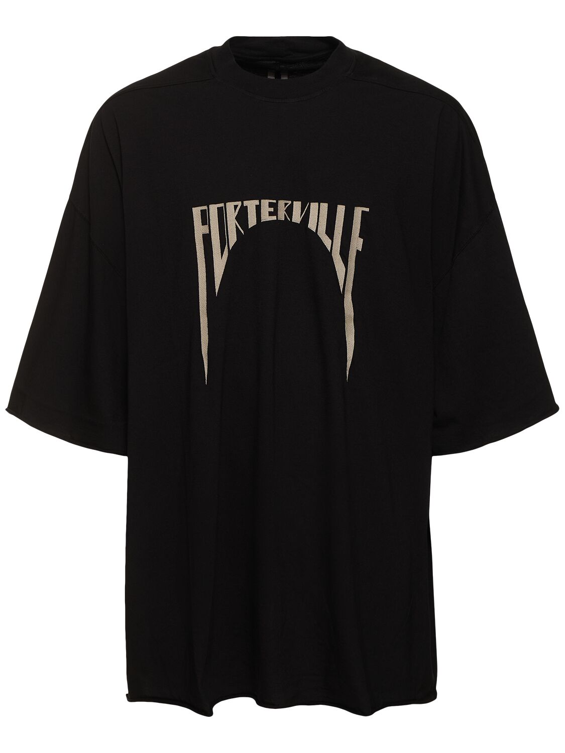 Rick Owens Tommy T Porterville T-shirt In Animal Print