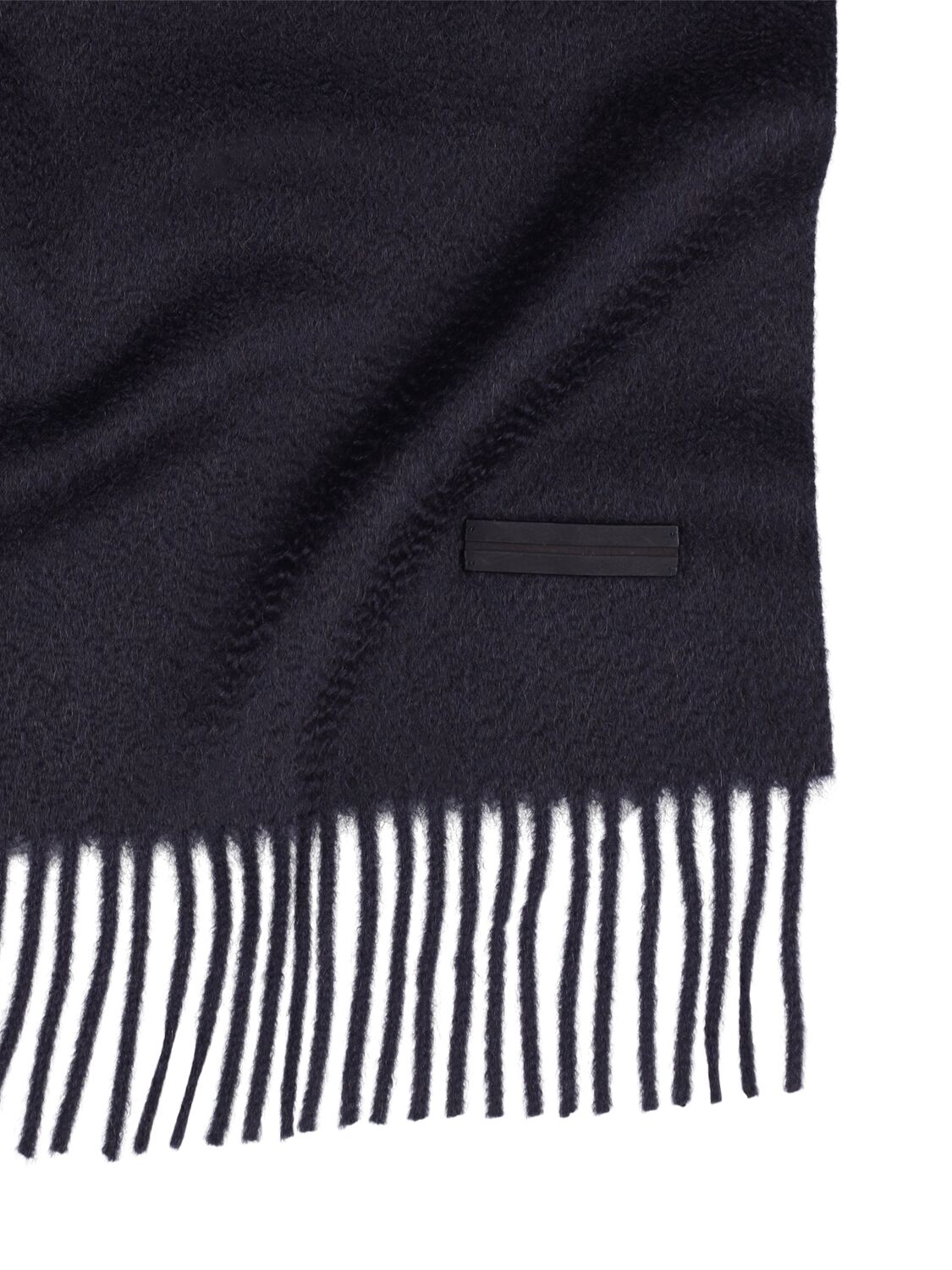 Shop Zegna Oasi Cashmere Scarf In Blue