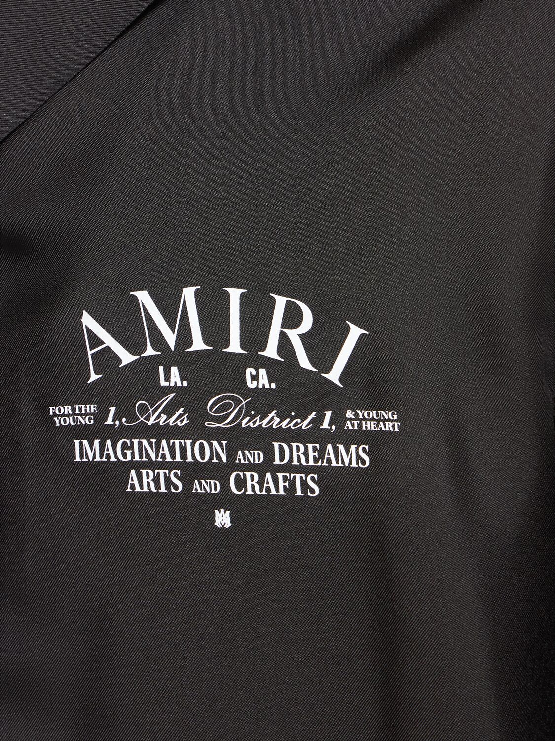 Shop Amiri Arts District Silk Shirt In Black