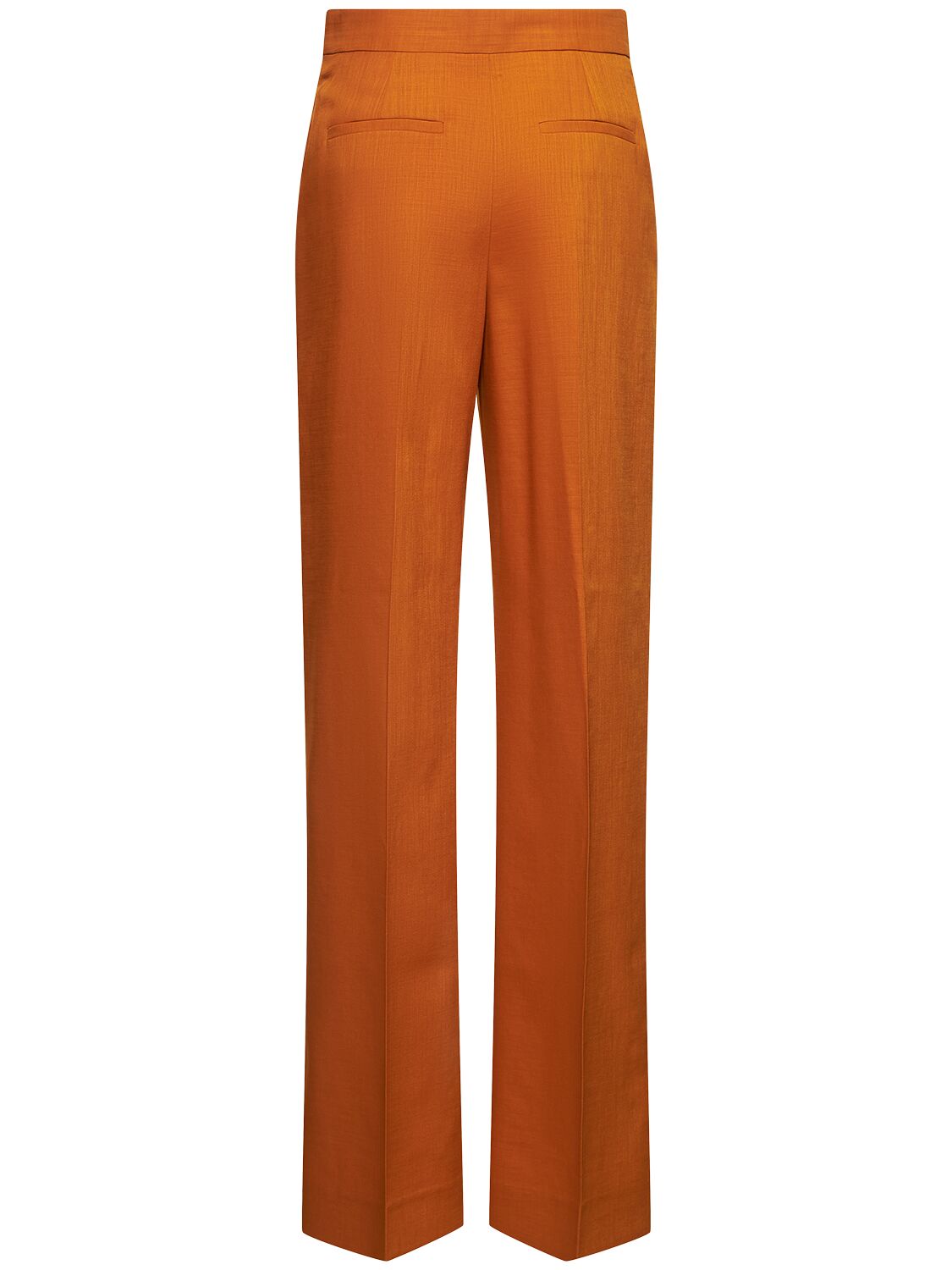 Shop Tory Burch Tailored Stretch Tech Pants In Brown