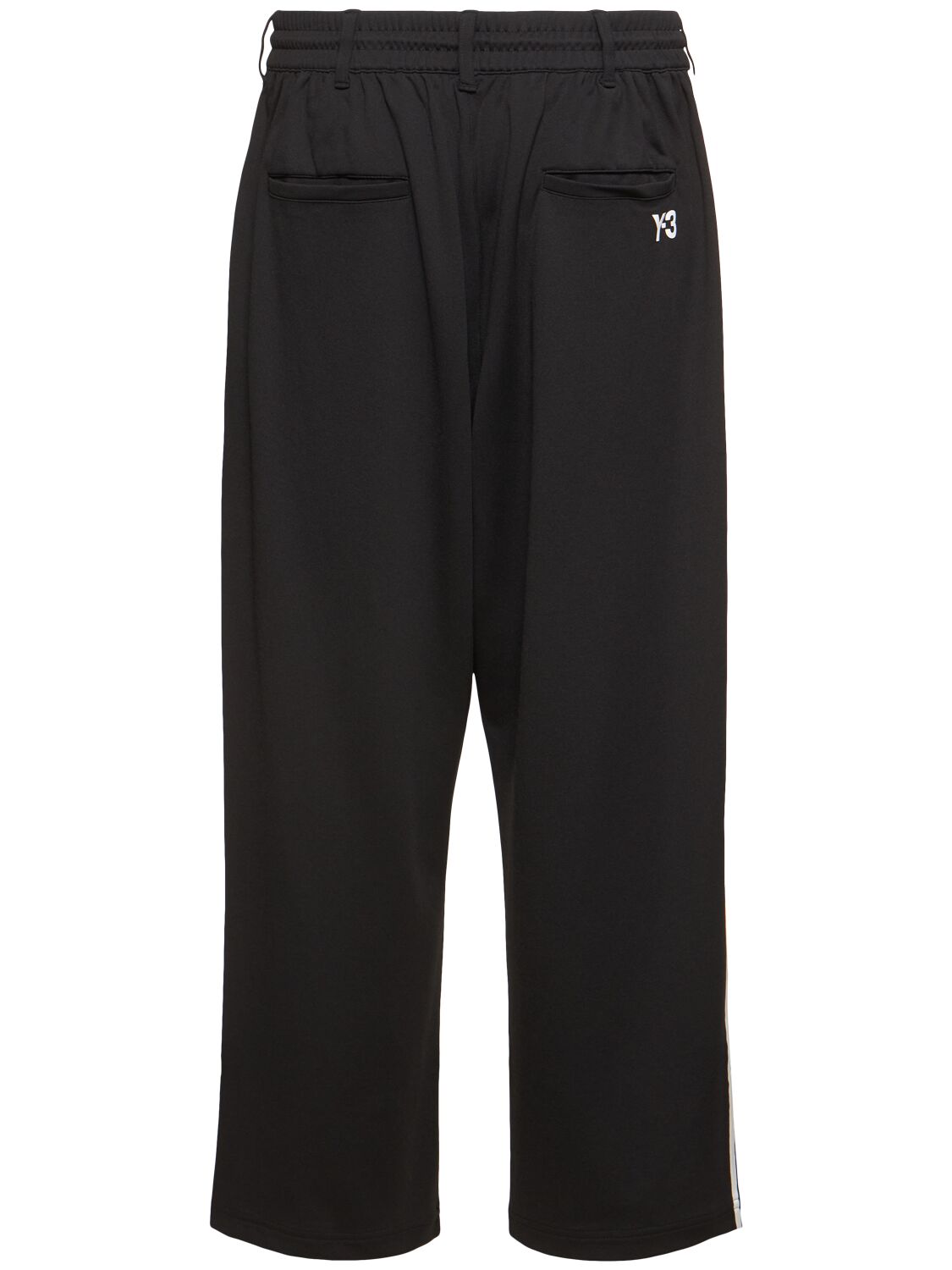 Shop Y-3 Poly Track Pants In Black