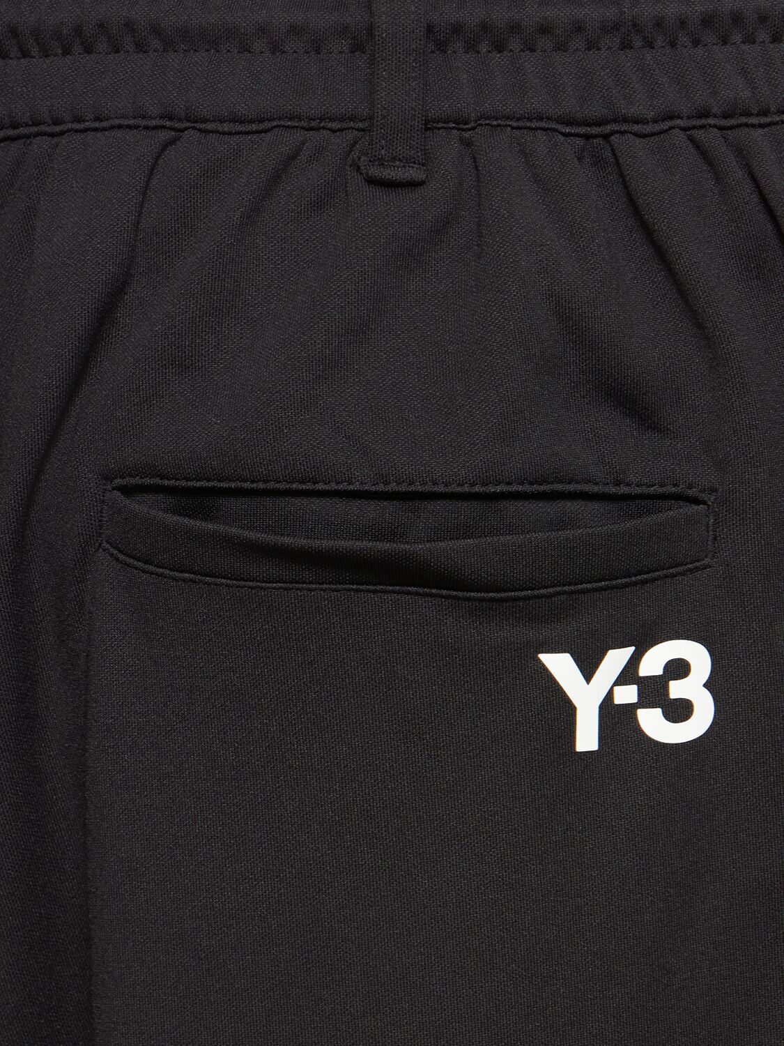 Shop Y-3 Poly Track Pants In Black