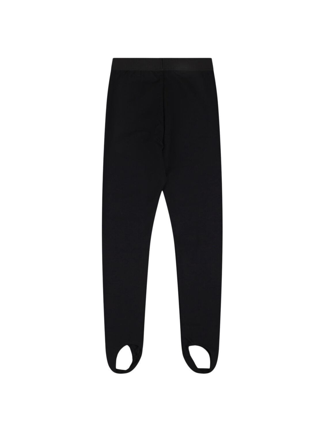 Versace 90s Vintage Logo Kids Leggings In Black