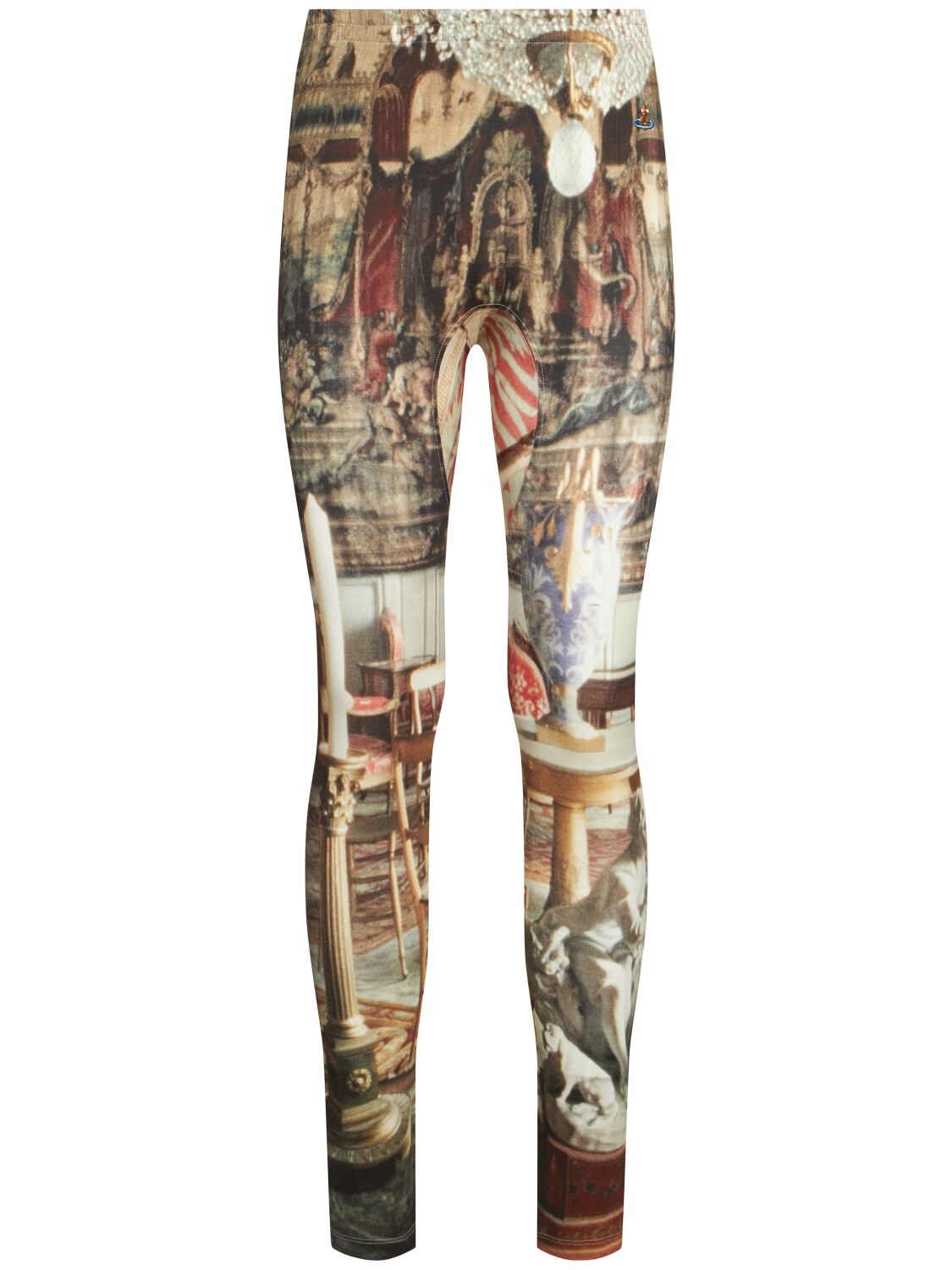 Vivienne Westwood Printed Leggings In Multicolor