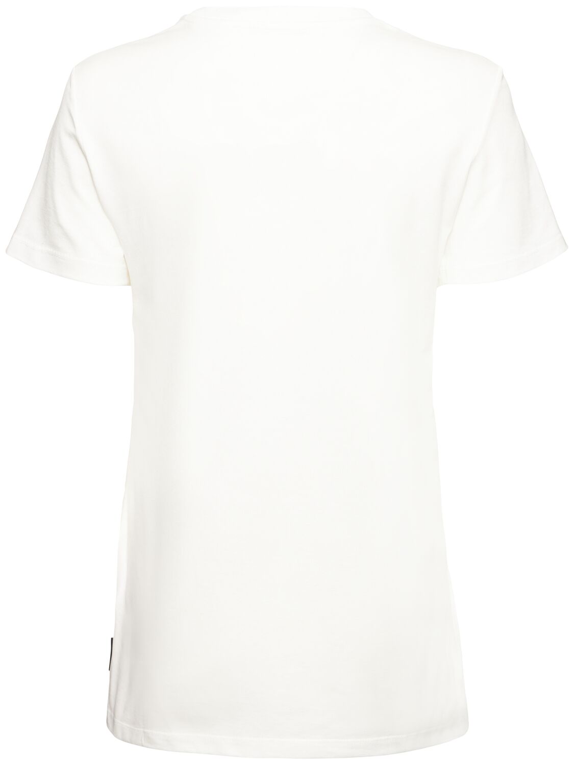 Max Mara Farad Printed Cotton Jersey T-shirt In White