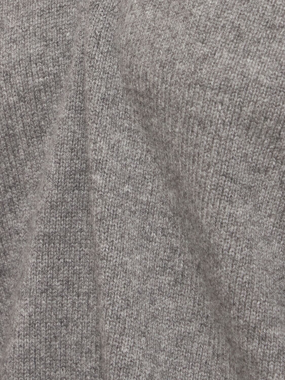 Shop The Row Sibem Wool & Cashmere Crewneck Sweater In Heather Grey