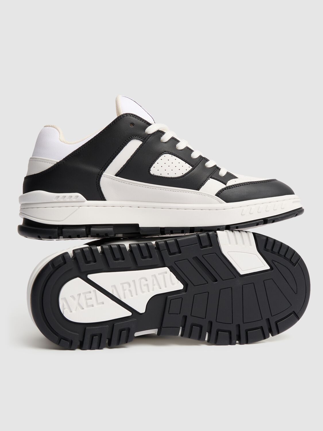 Shop Axel Arigato Area Lo Sneakers In White/black