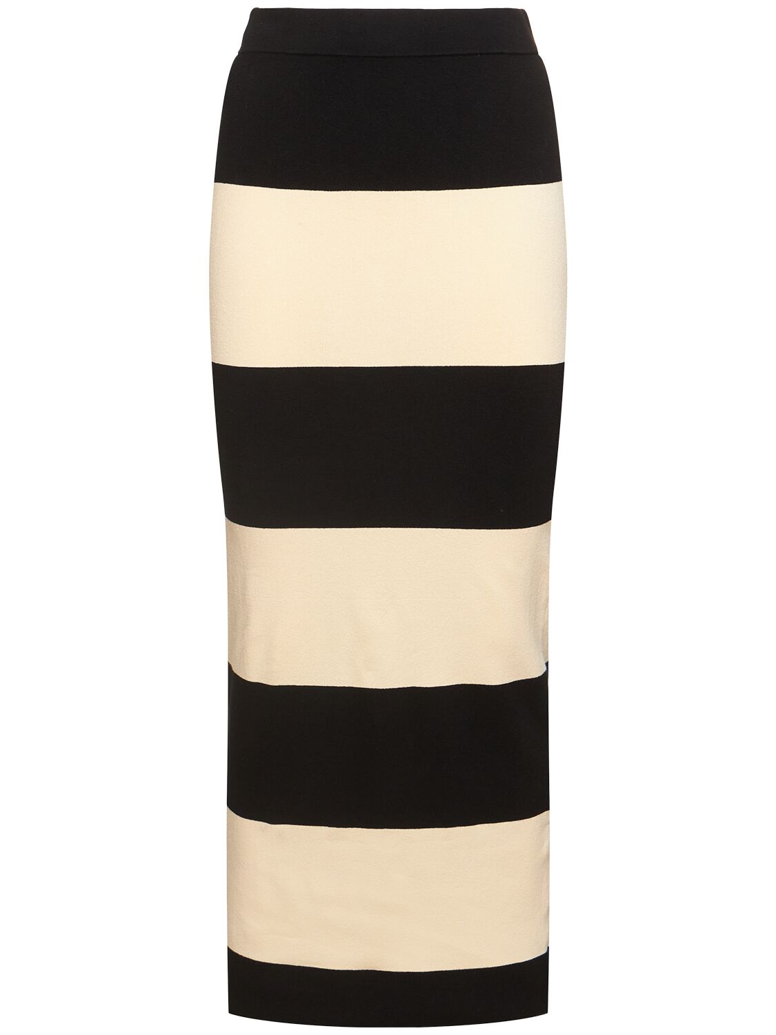 Theo Striped Knit Long Skirt