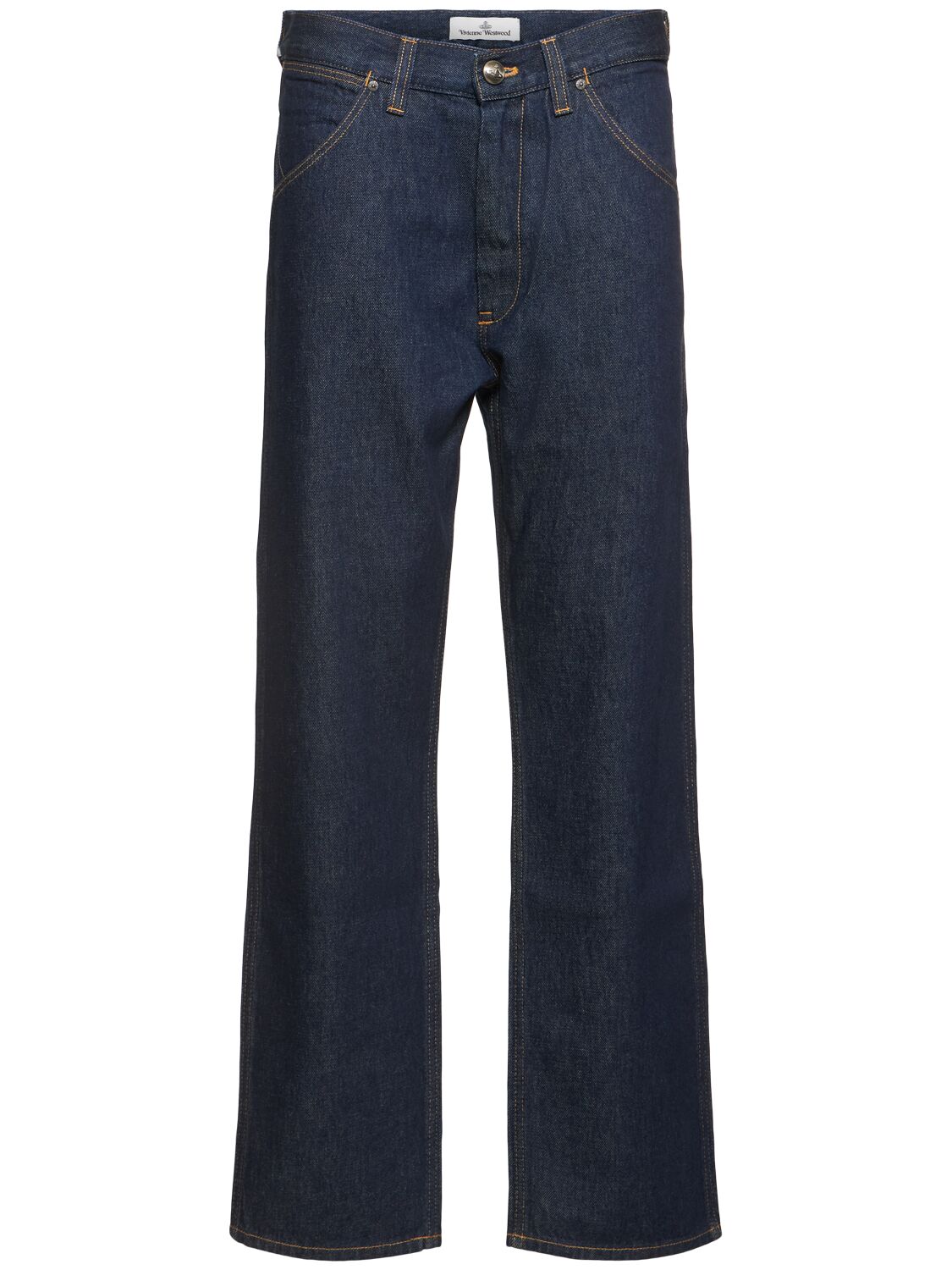 Vivienne Westwood Ranch Mid Rise Straight Jeans In Blue