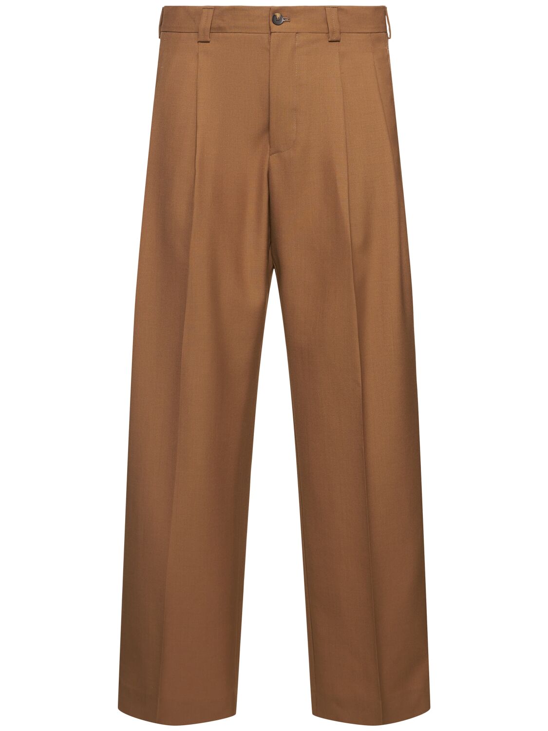 Laneus Flannel Pants In Brown