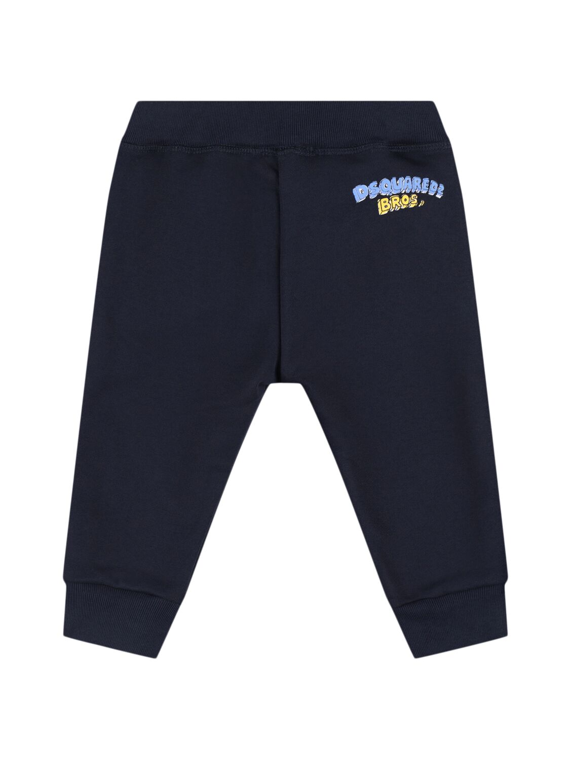 Dsquared2 Cotton Sweatpants In Dark Blue