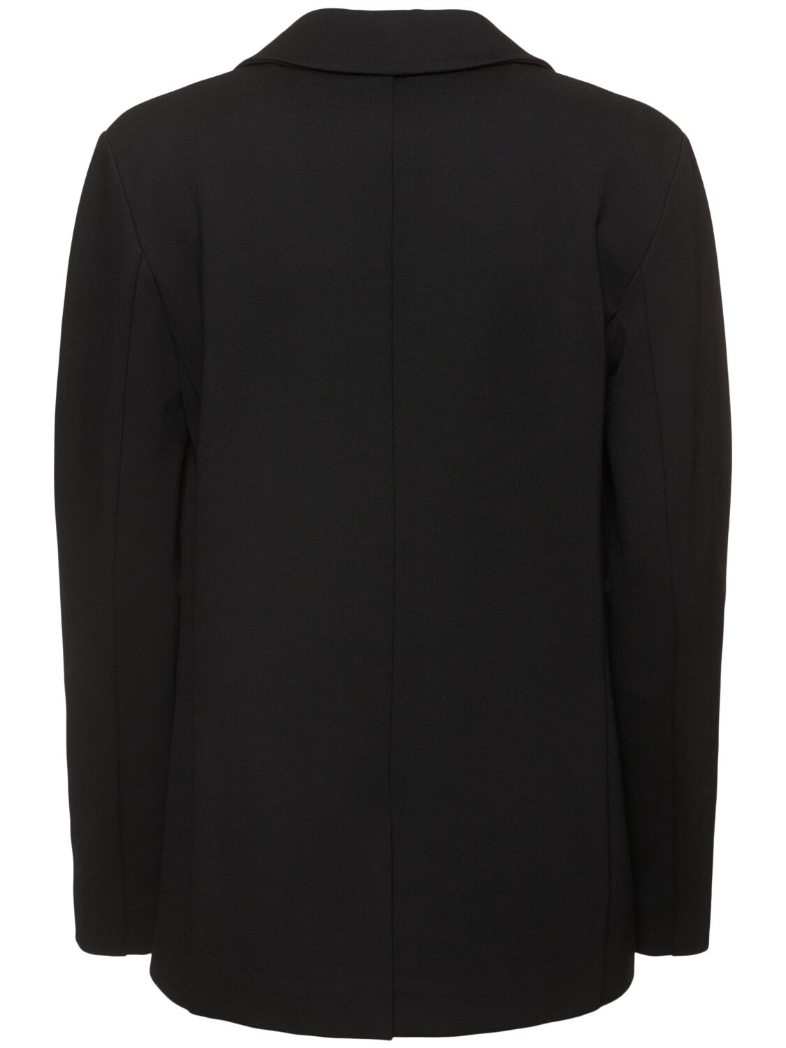 Shop Max Mara Joice Punto Milano Blazer In Black