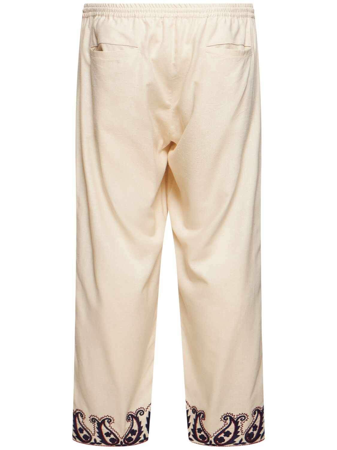 Shop Baziszt Memento Pants In White