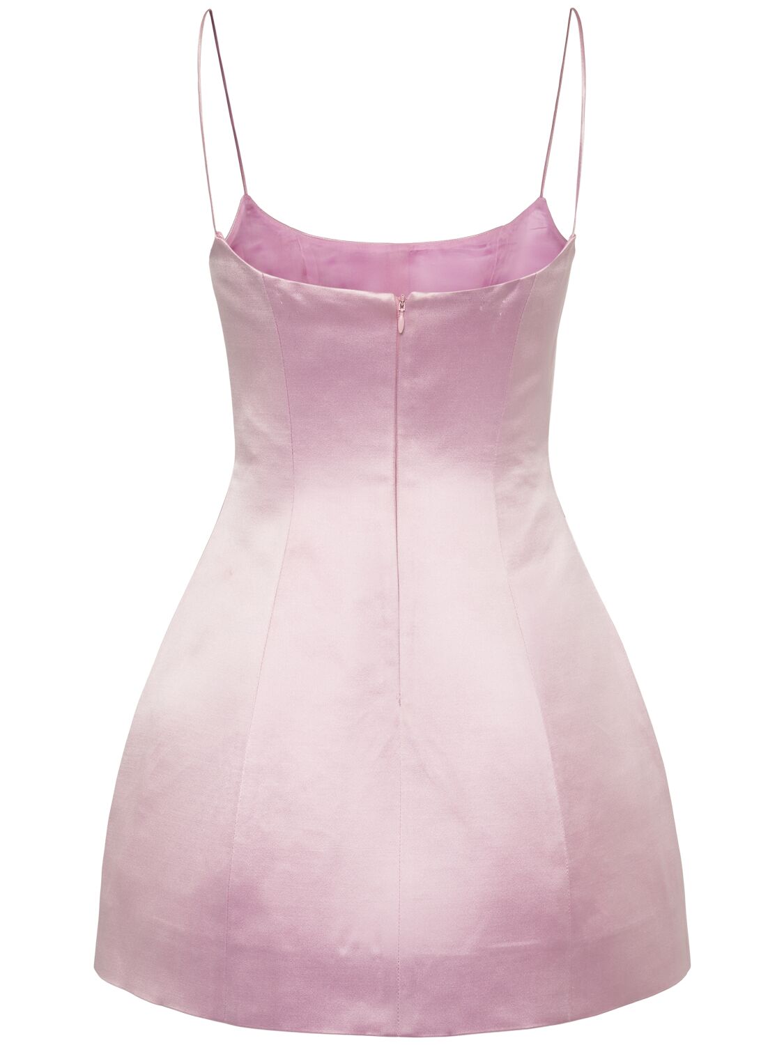 Blumarine Duchess Short Dress Spaghetti Straps In Pink