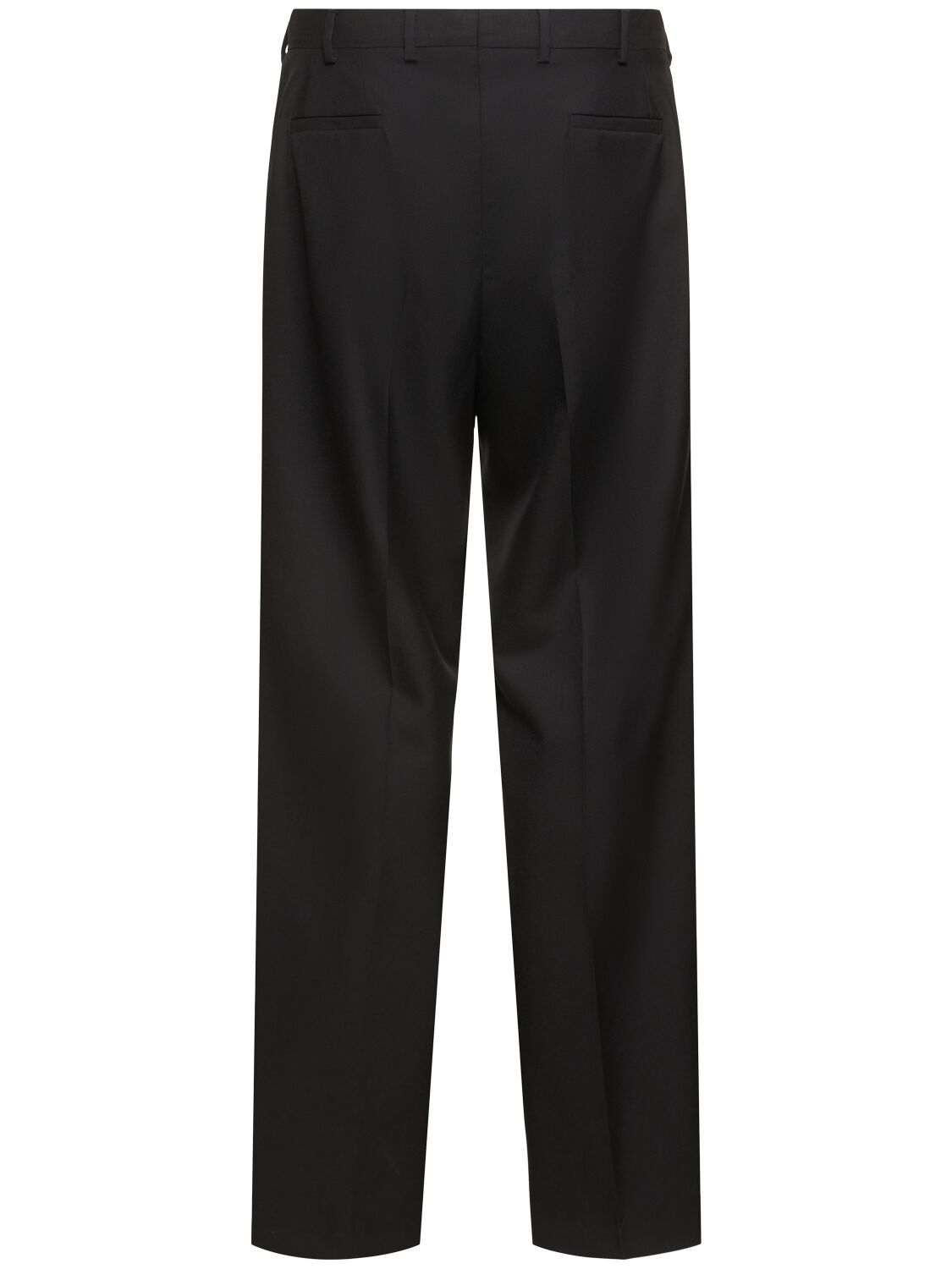 Shop Laneus Pleated Pants In Black