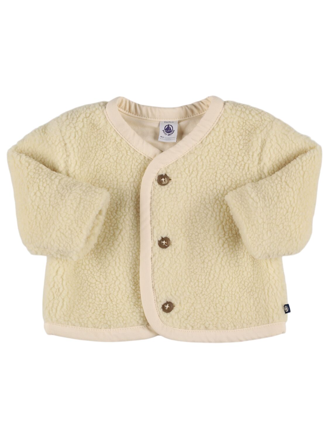 PETIT BATEAU POLY TEDDY JACKET 