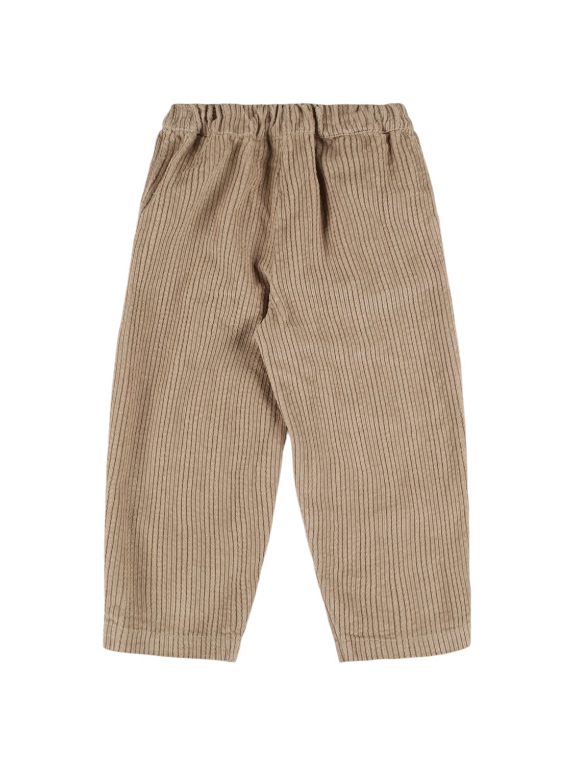 Shop Liewood Organic Cotton Pants In Beige