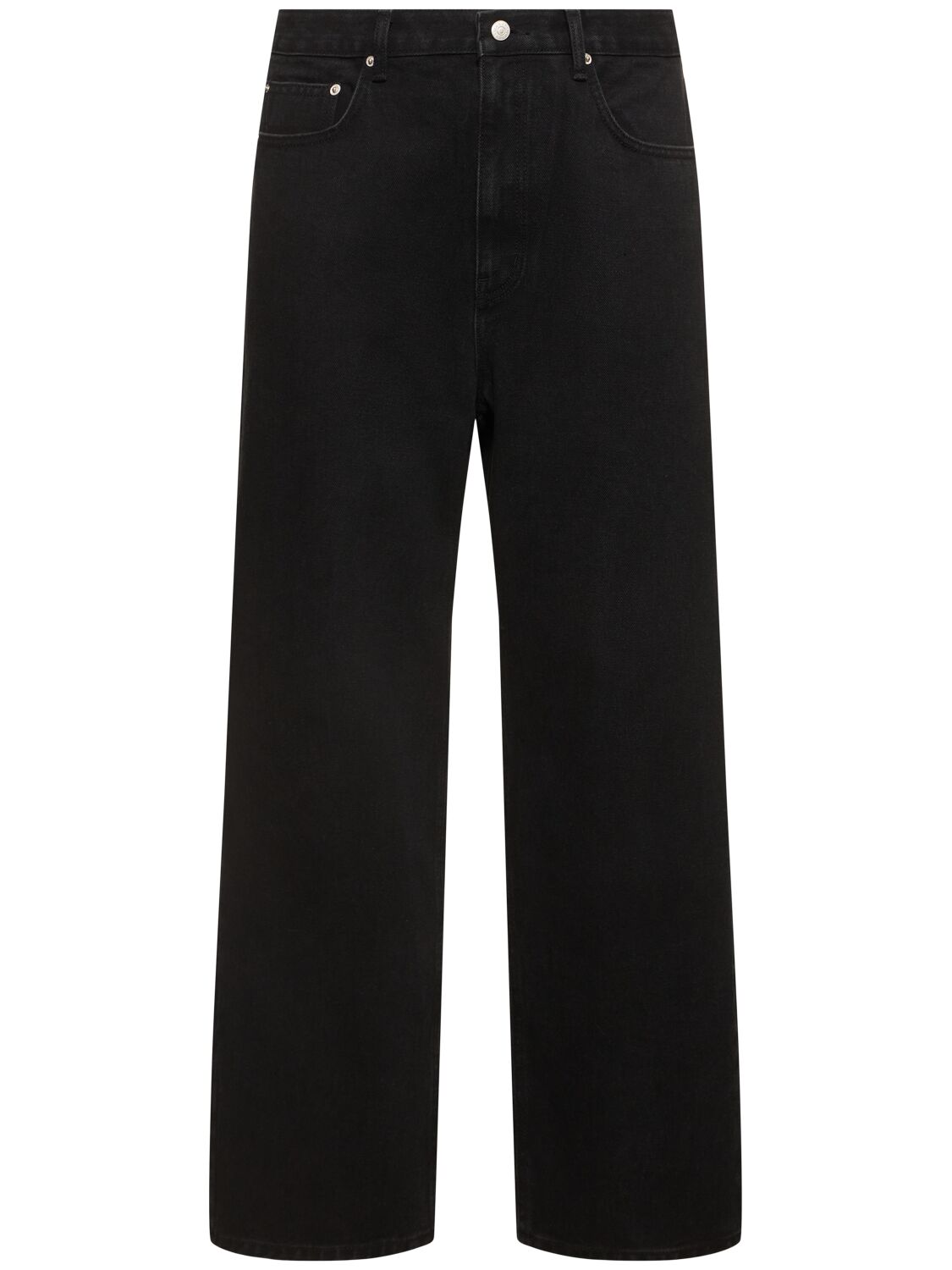 Dunst Low-rise Baggy Jeans In Black