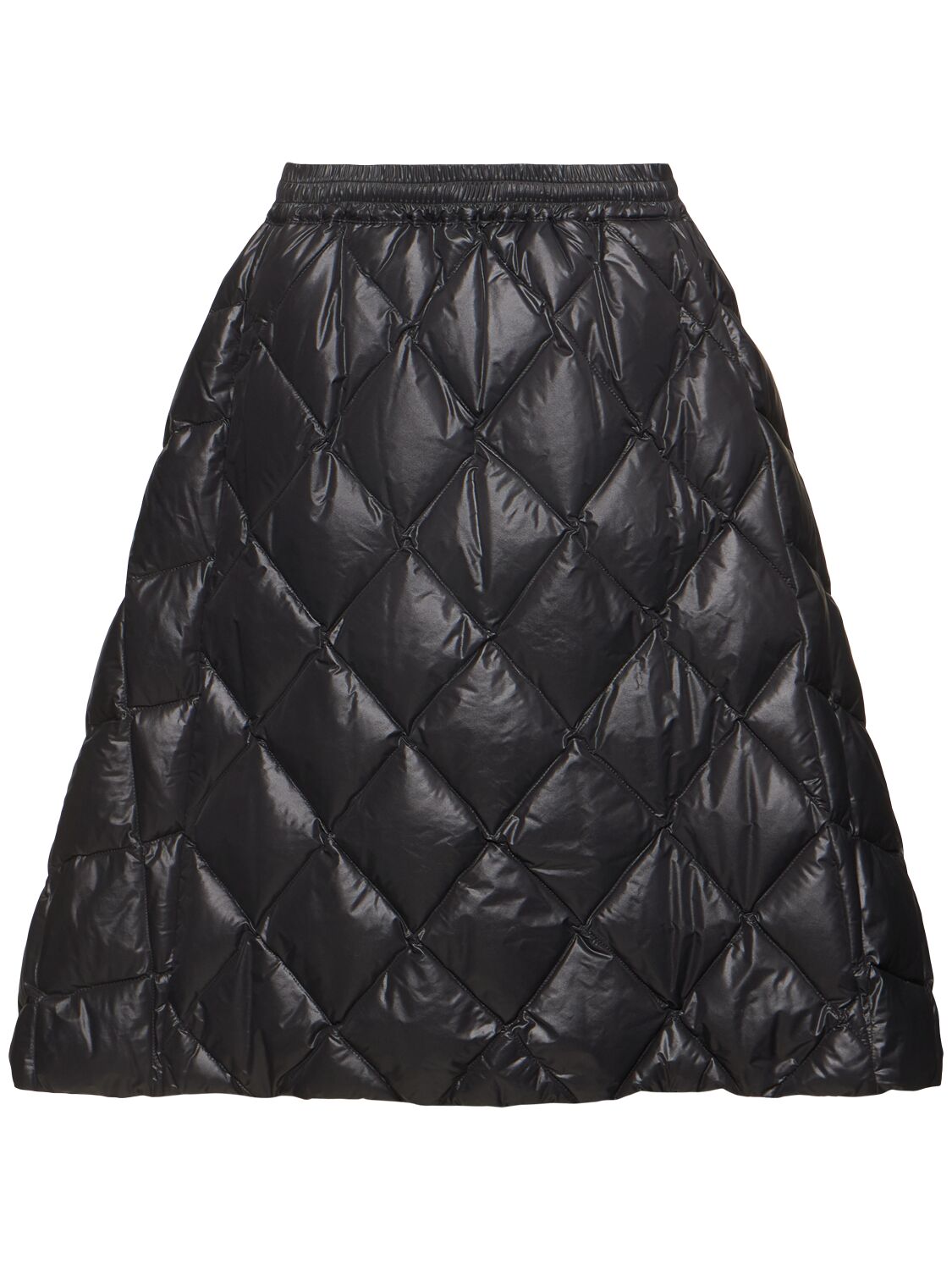 Shop Jil Sander Reversible Padded Mini Skirt In Black