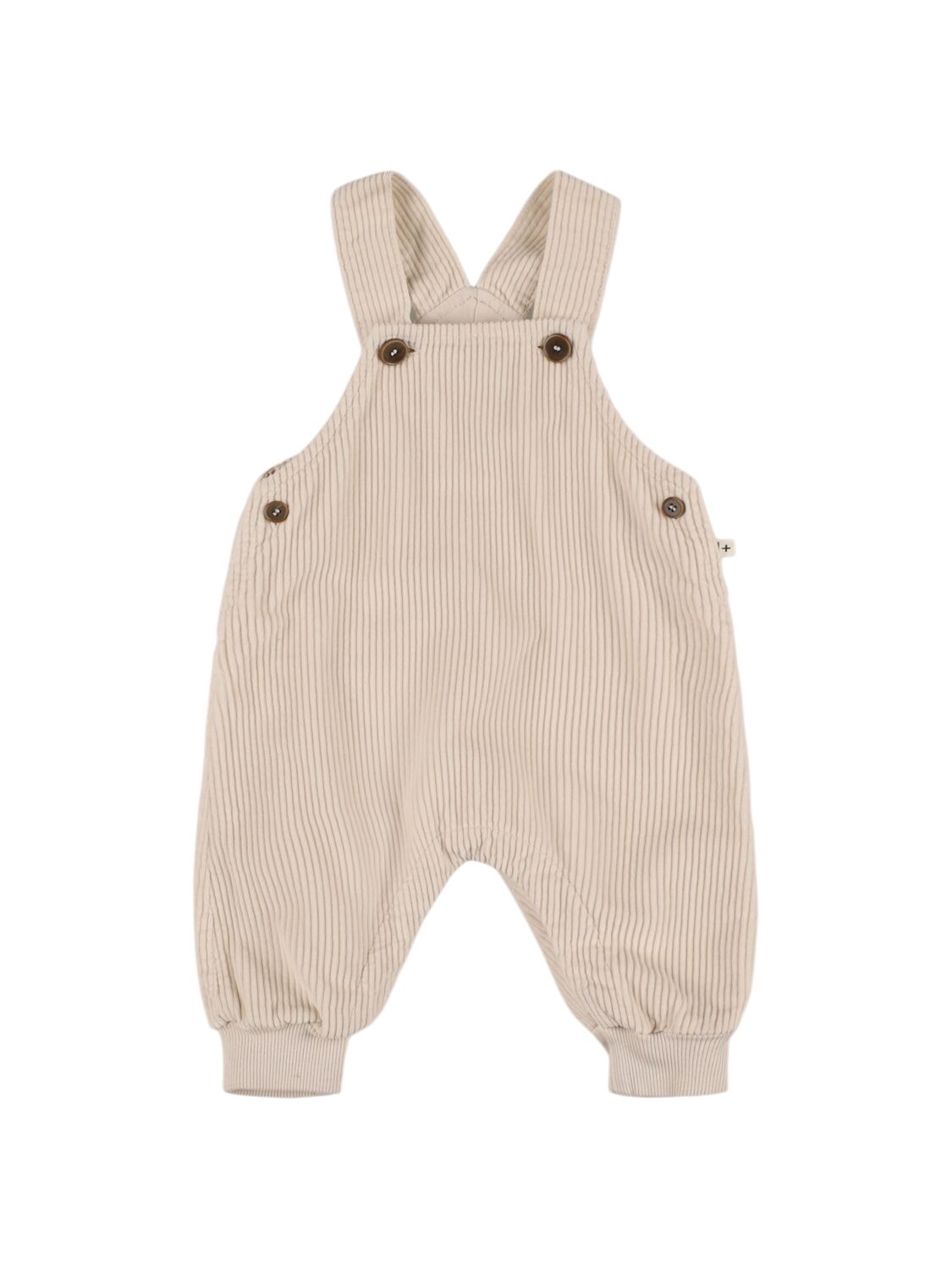 1+ In The Family Cotton Corduroy Overalls In Beige