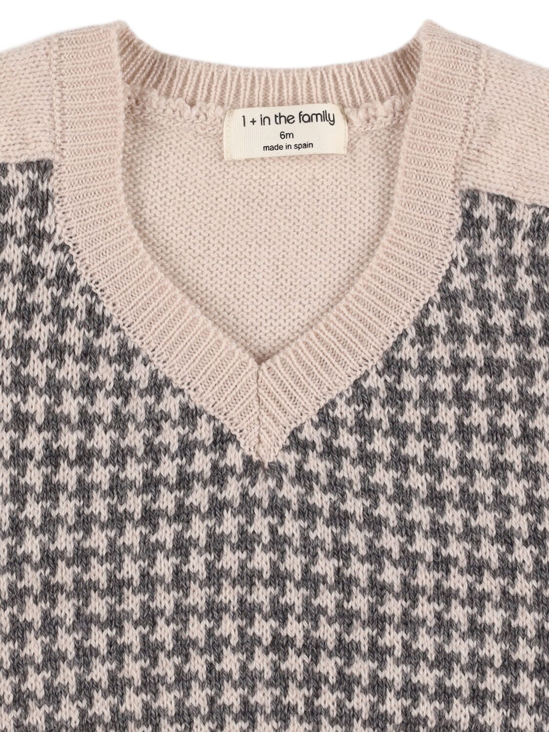 Shop 1+ In The Family Wool Blend Knit Sweater In Beige