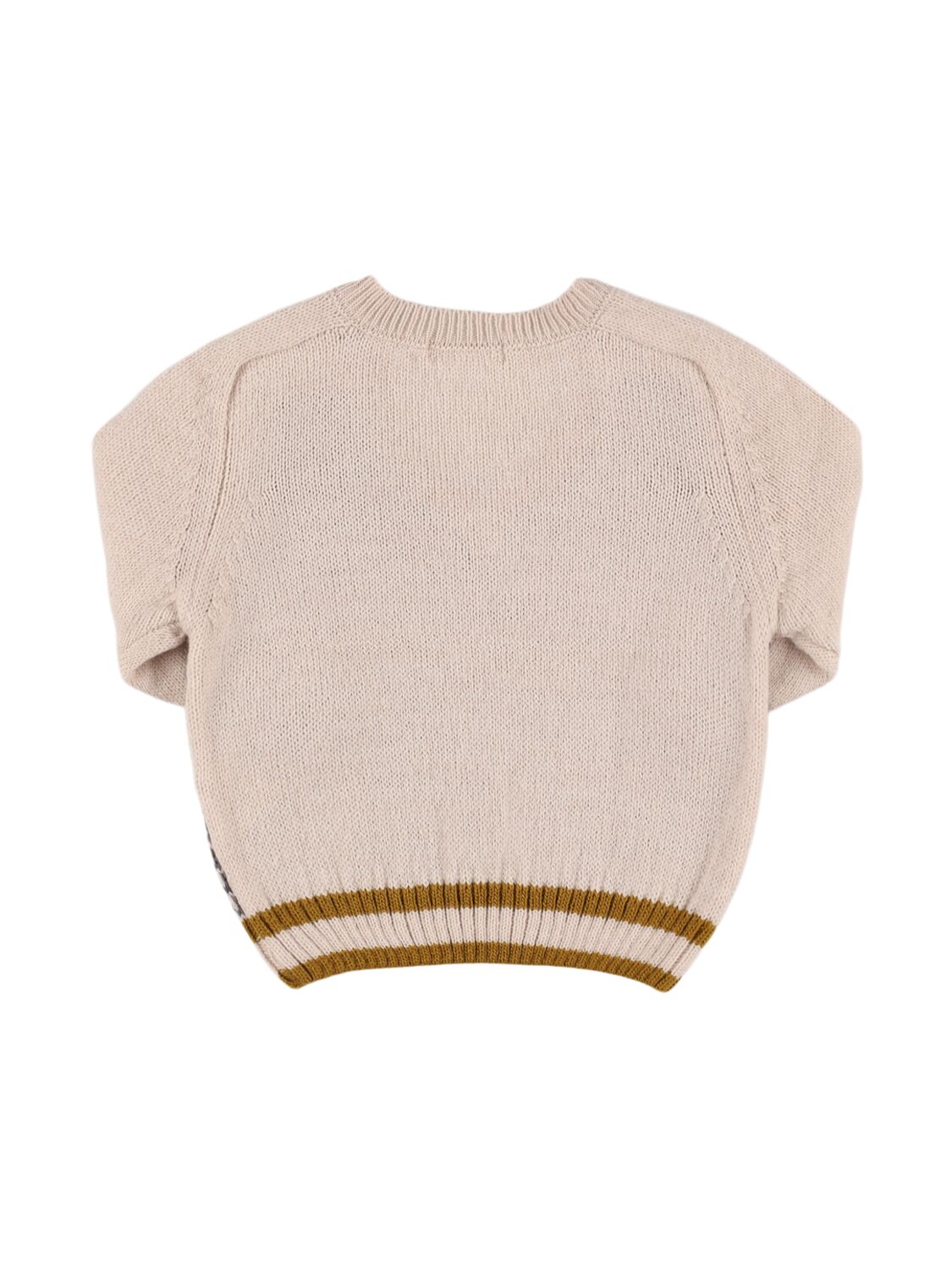 Shop 1+ In The Family Wool Blend Knit Sweater In Beige