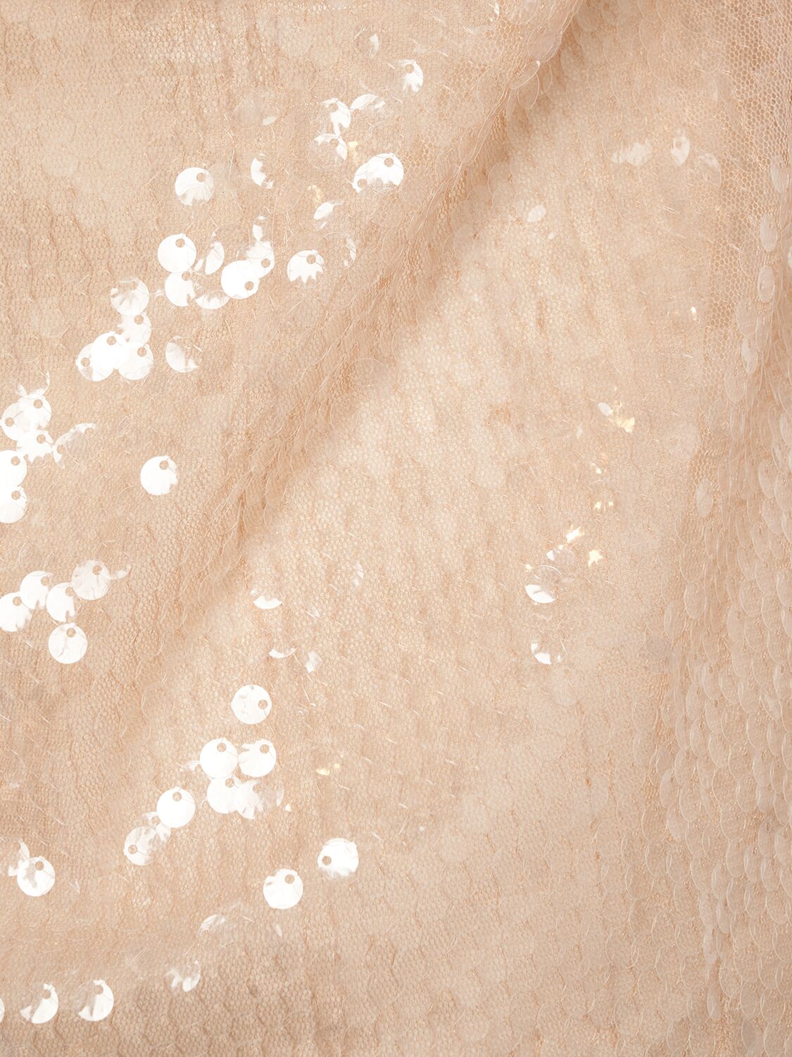 Giuseppe Di Morabito Sequined Tank Top In Beige