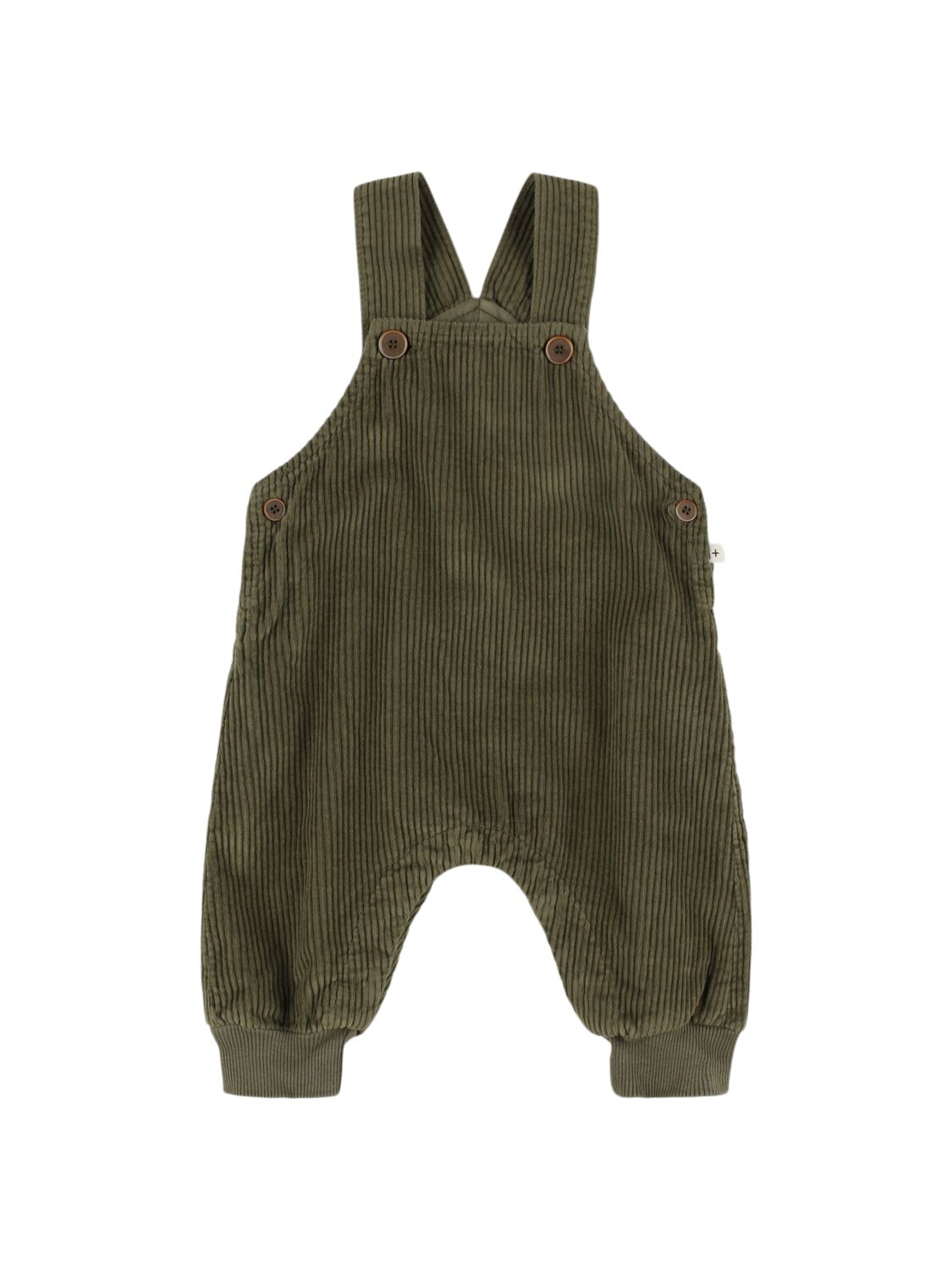 1+ In The Family Cotton Corduroy Overalls In Dark Green