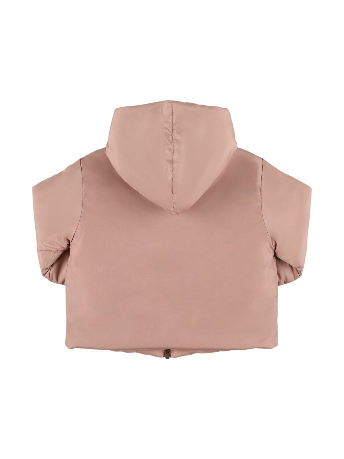 1+ In The Family Padded Poly Hooded Jacket In Pink