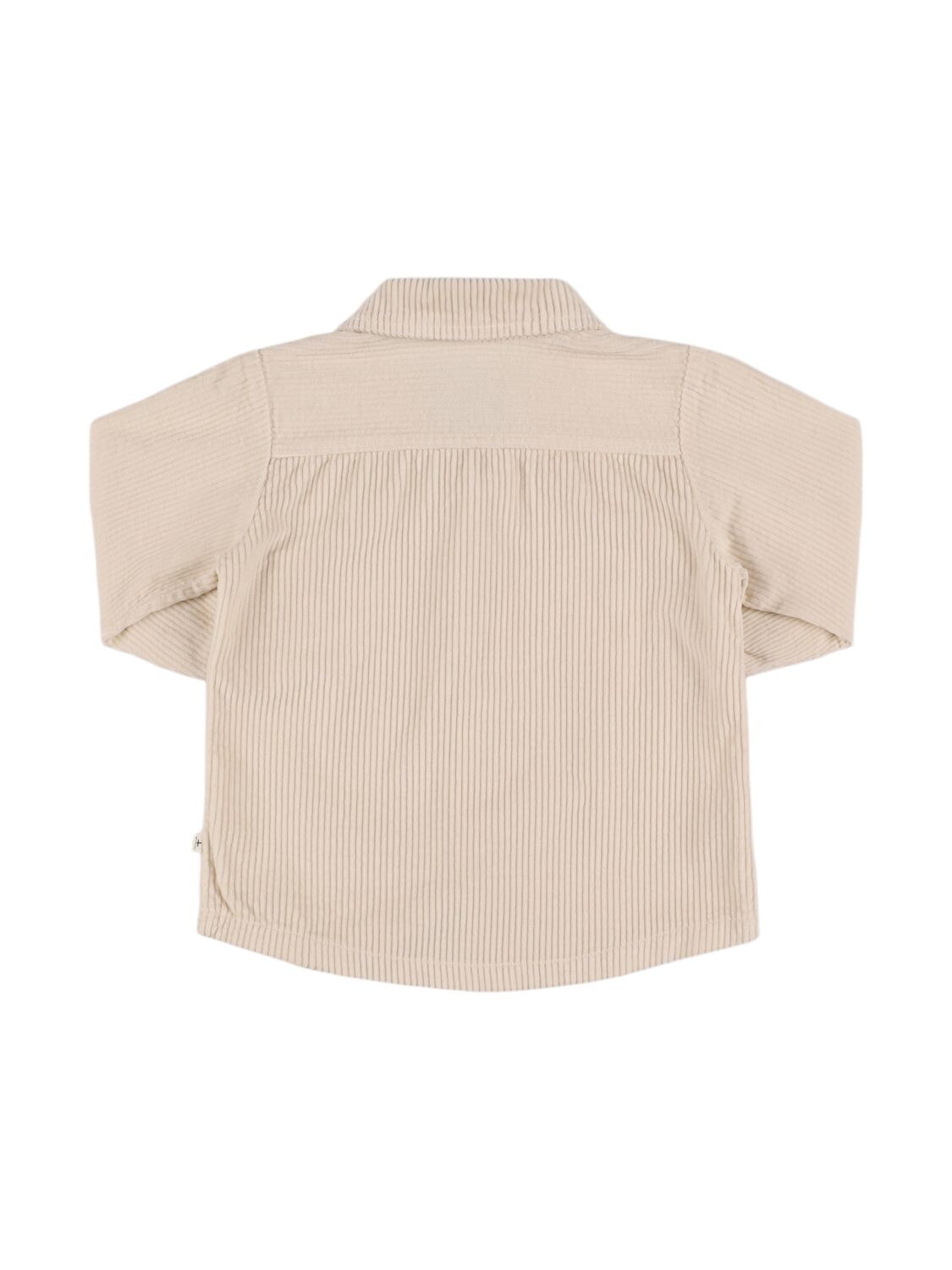 Shop 1+ In The Family Cotton Corduroy Shirt In Beige